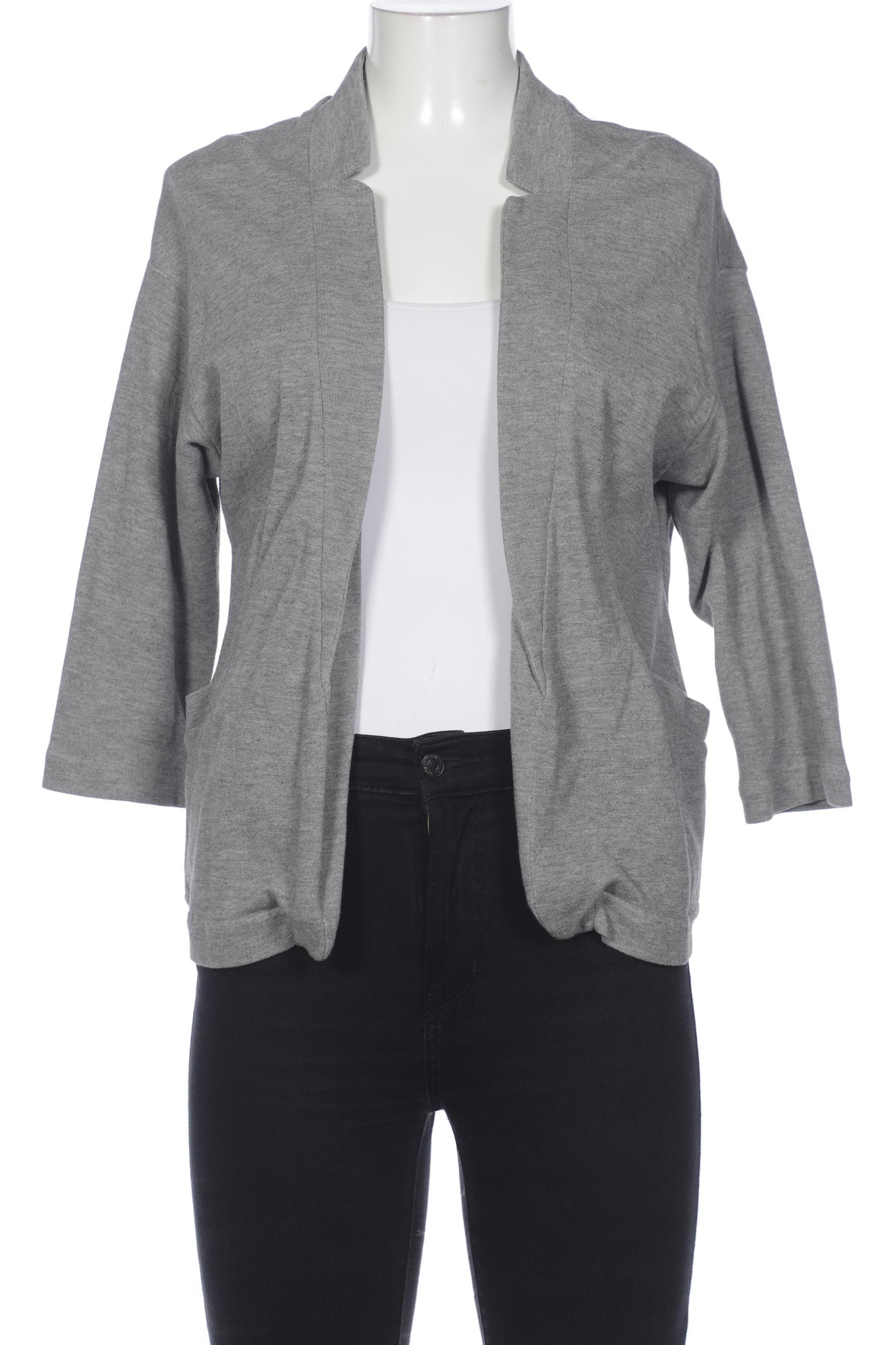 

bershka Damen Strickjacke, grau, Gr. 42