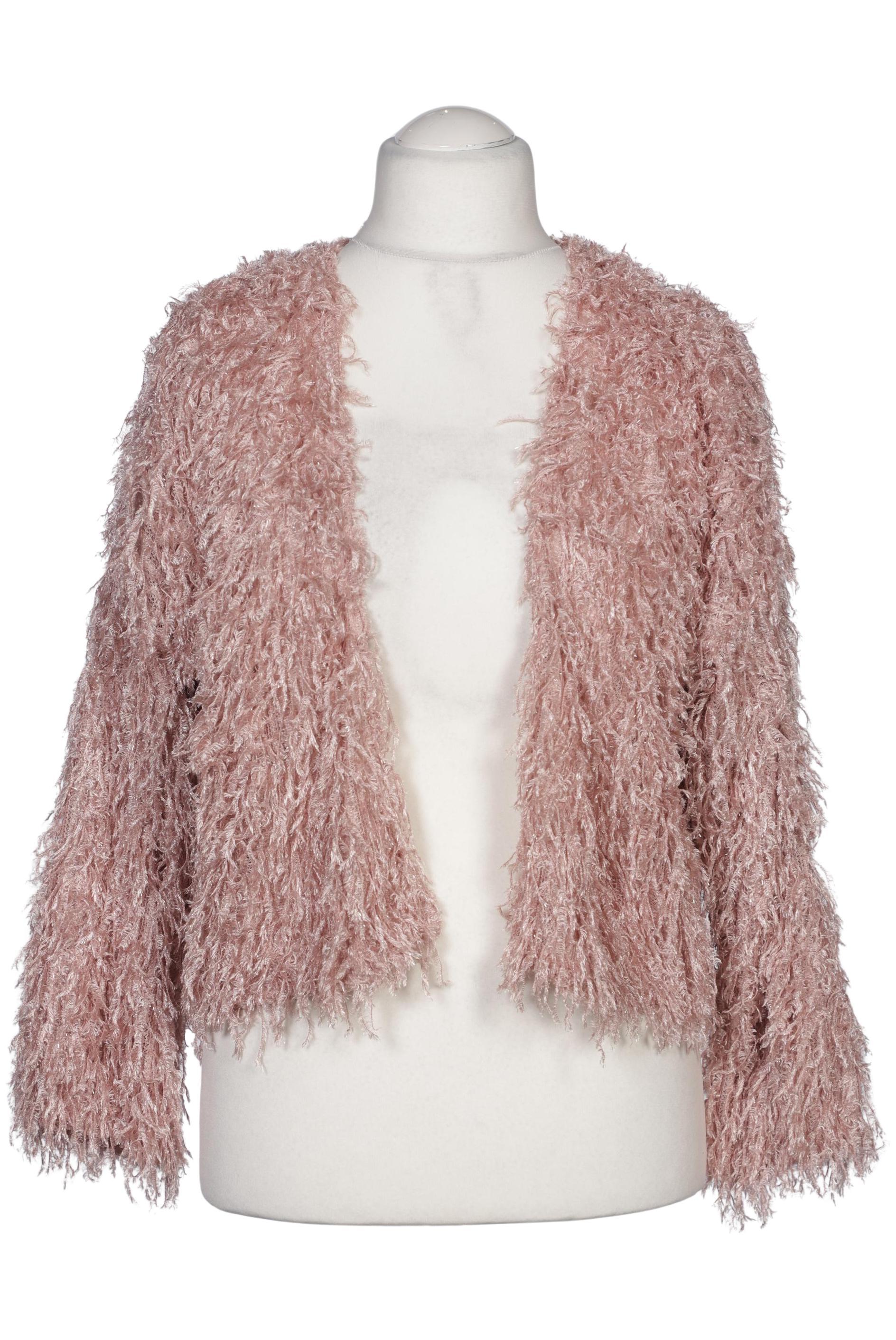 

bershka Damen Strickjacke, pink, Gr. 38