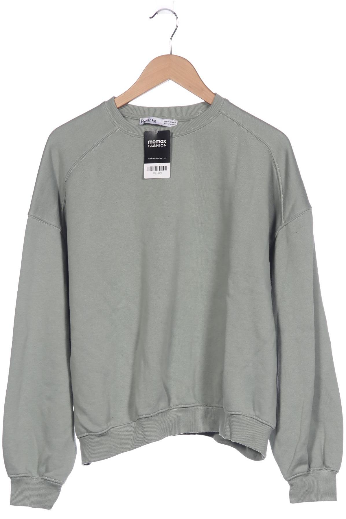

bershka Damen Sweatshirt, grün, Gr. 36
