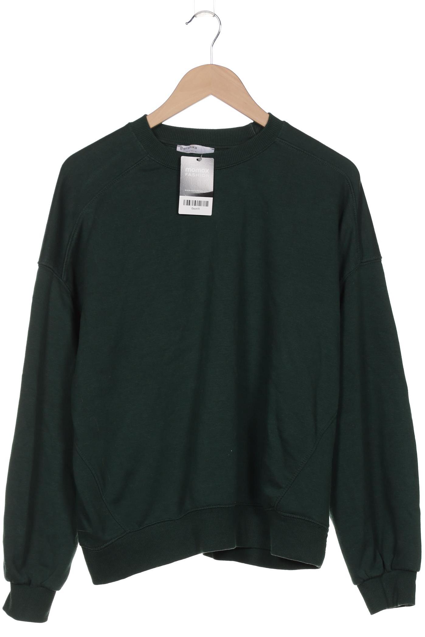 

bershka Damen Sweatshirt, grün, Gr. 36