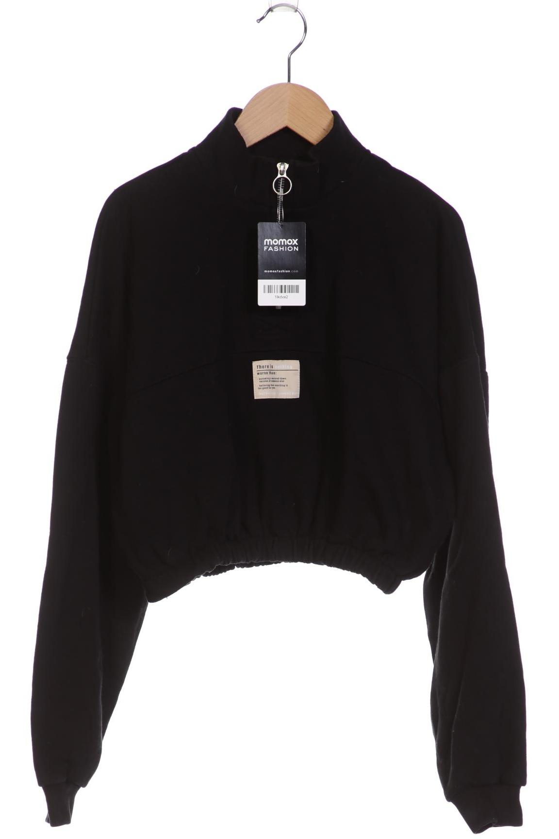 

bershka Damen Sweatshirt, schwarz, Gr. 38