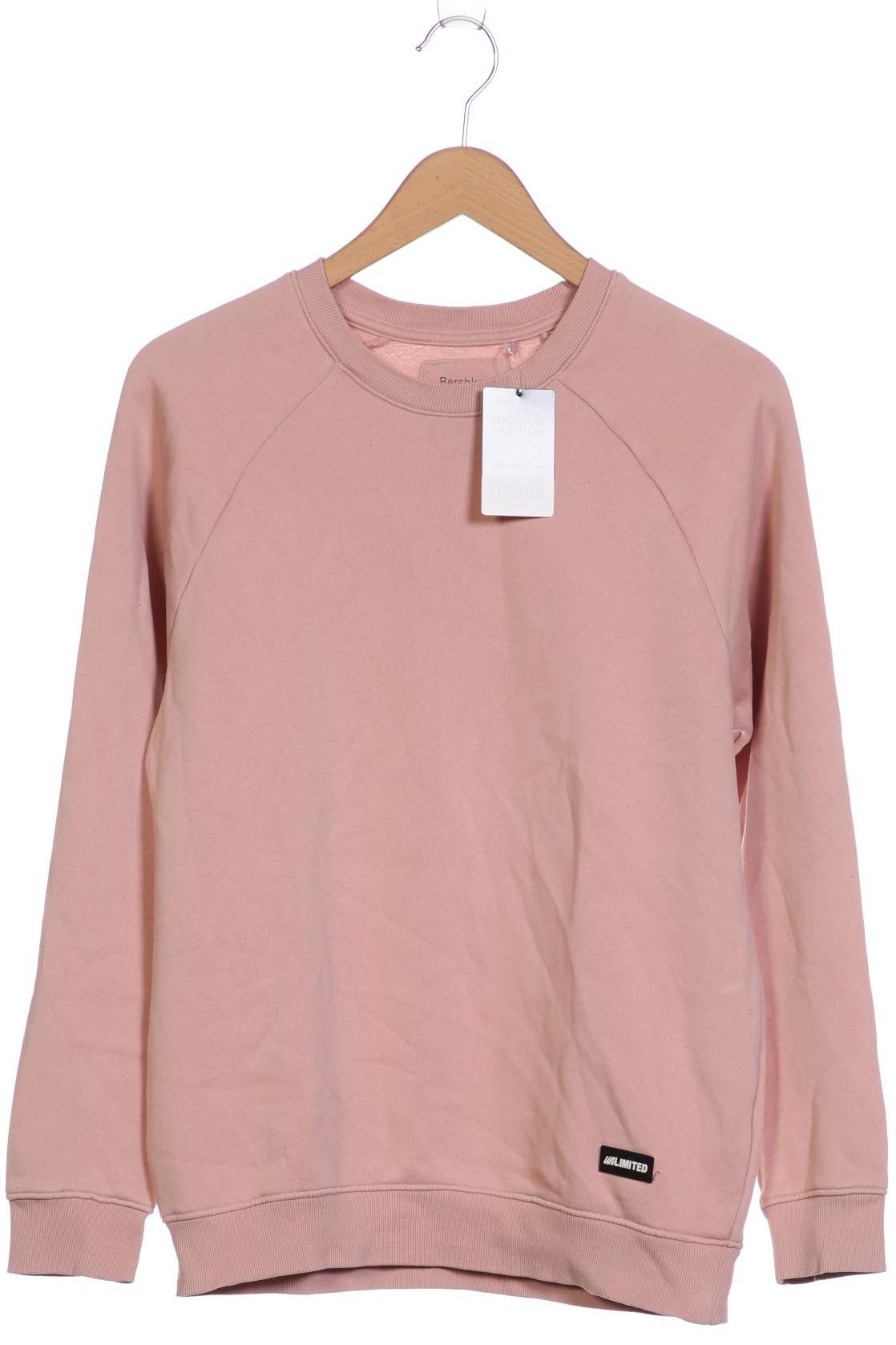 

bershka Damen Sweatshirt, pink, Gr. 34
