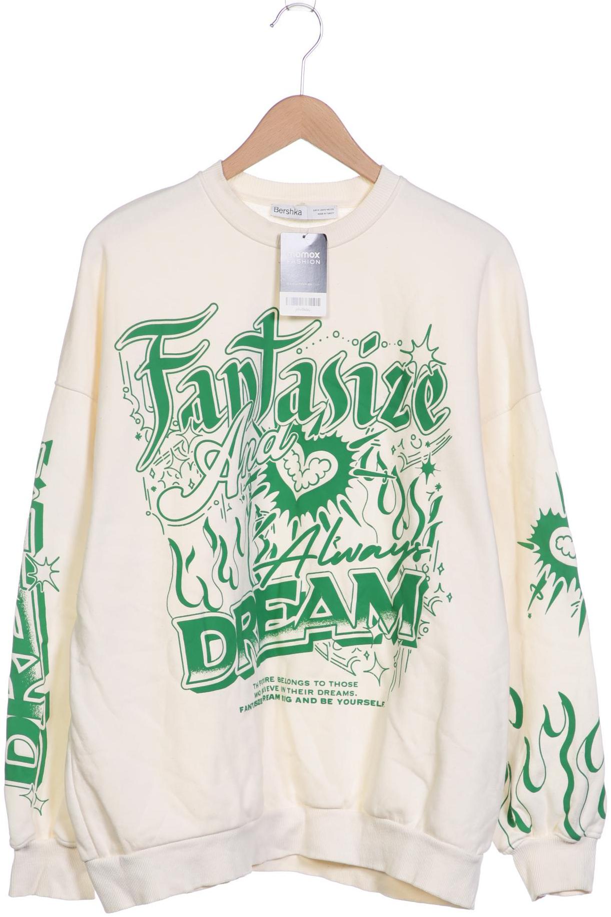 

bershka Damen Sweatshirt, beige