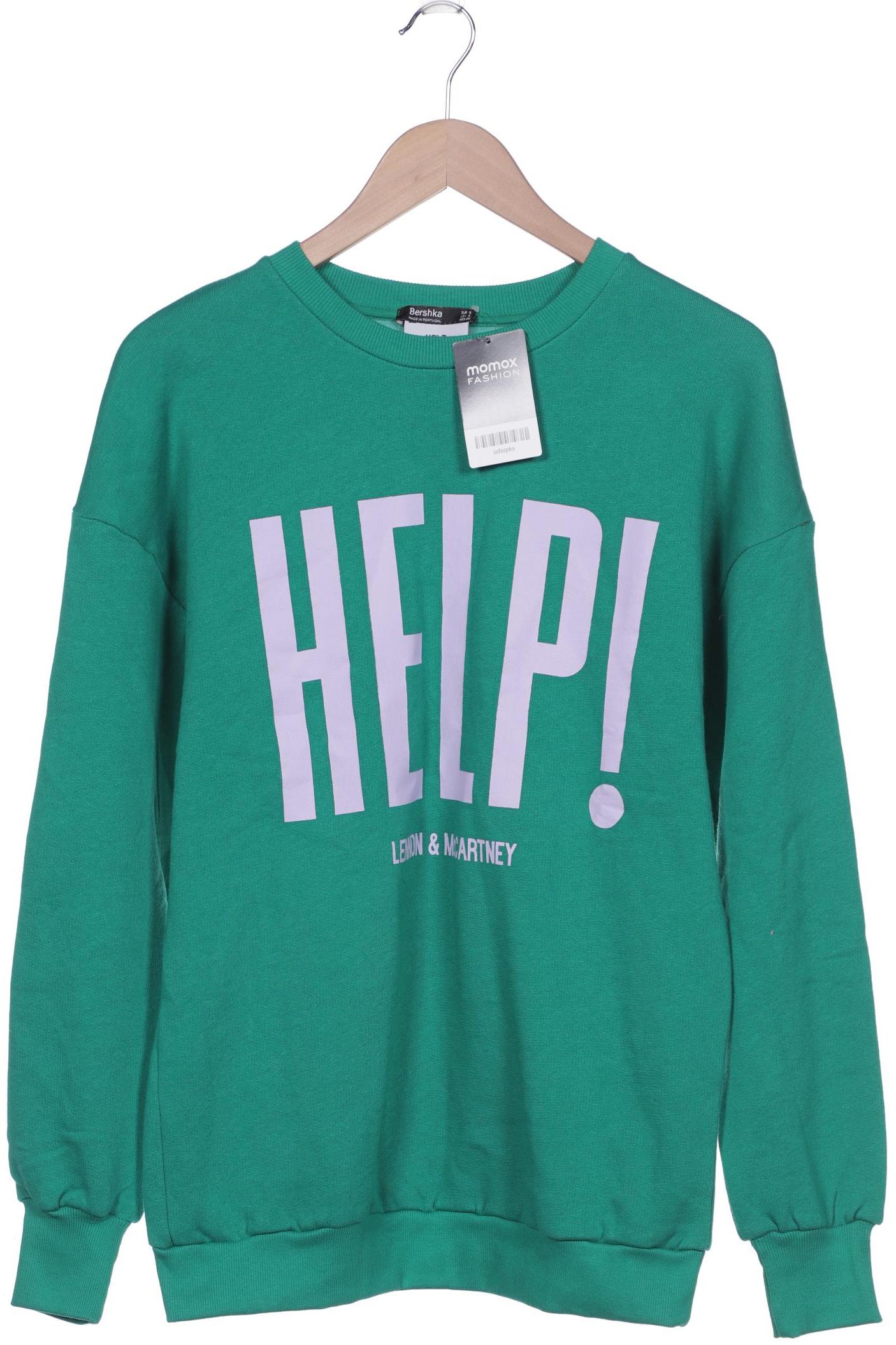 

bershka Damen Sweatshirt, grün