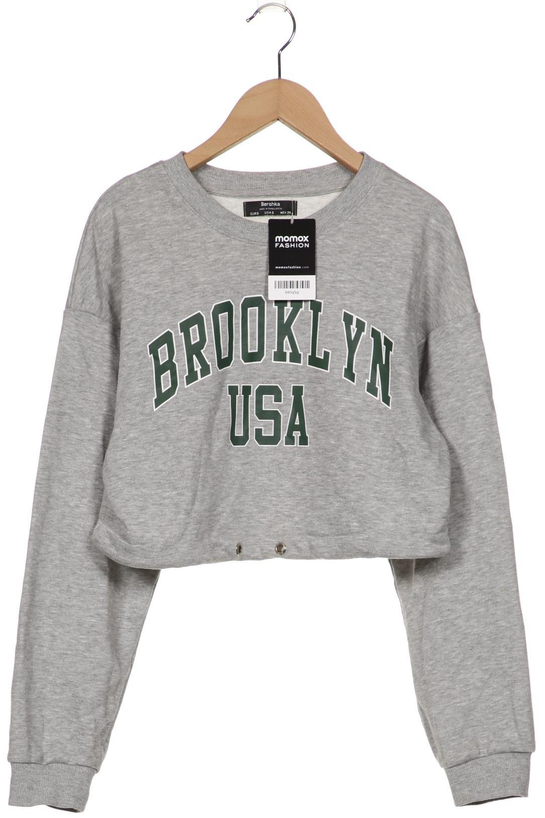 

bershka Damen Sweatshirt, grau, Gr. 36