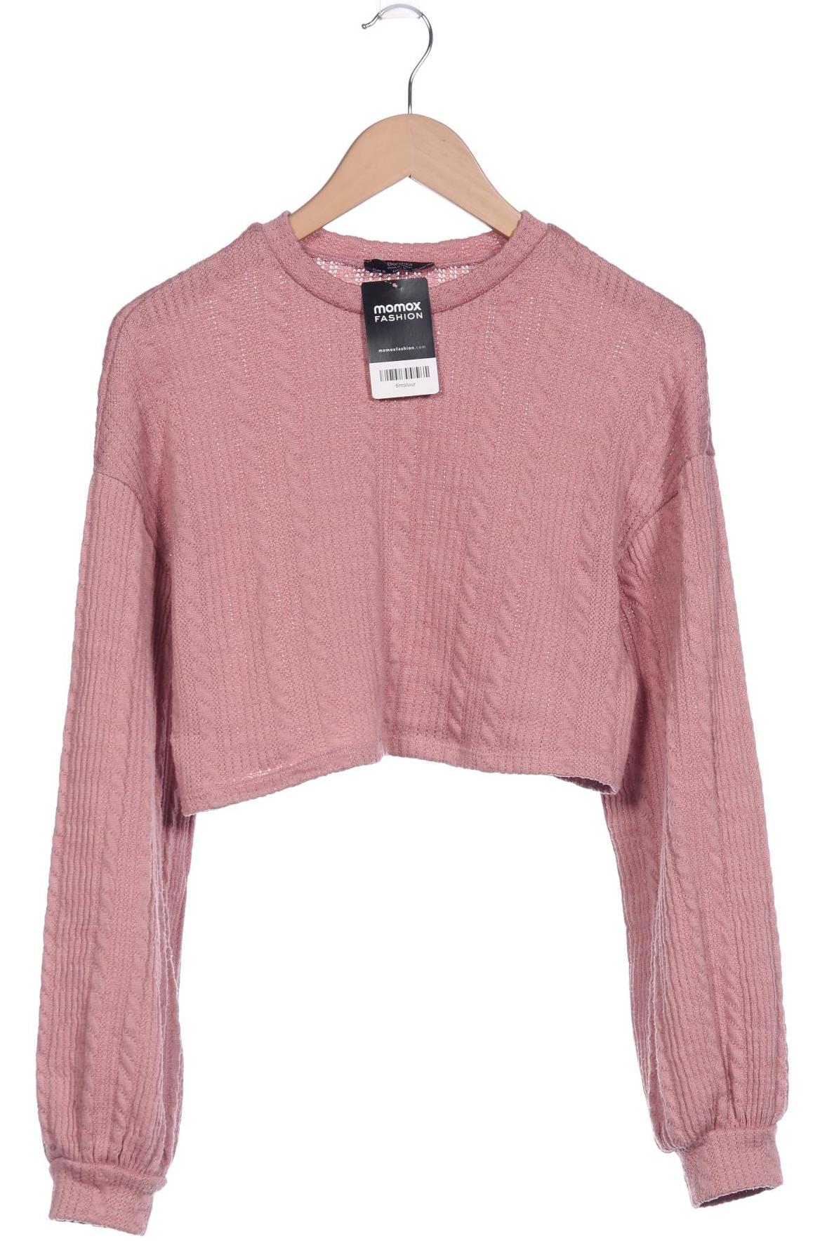 

bershka Damen Sweatshirt, pink, Gr. 36