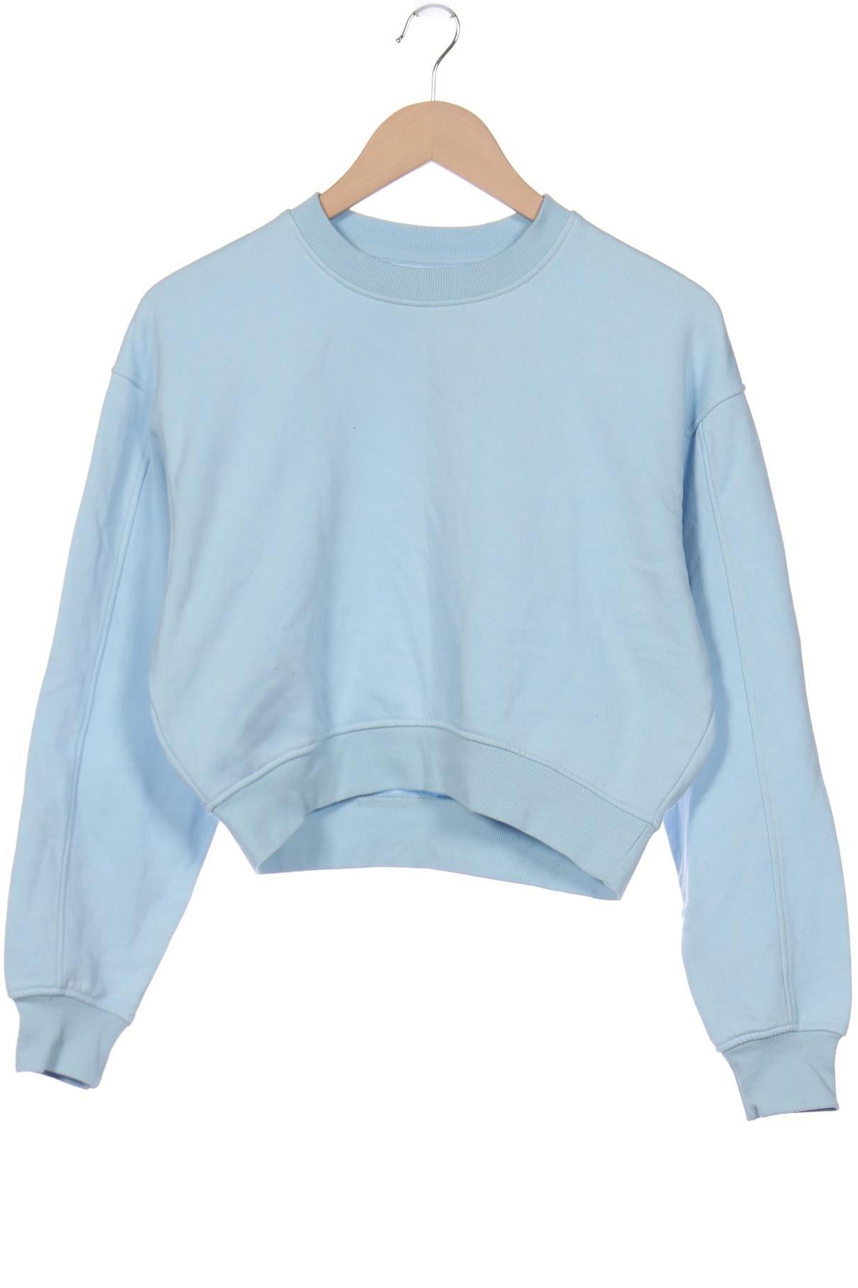 

bershka Damen Sweatshirt, hellblau, Gr. 36