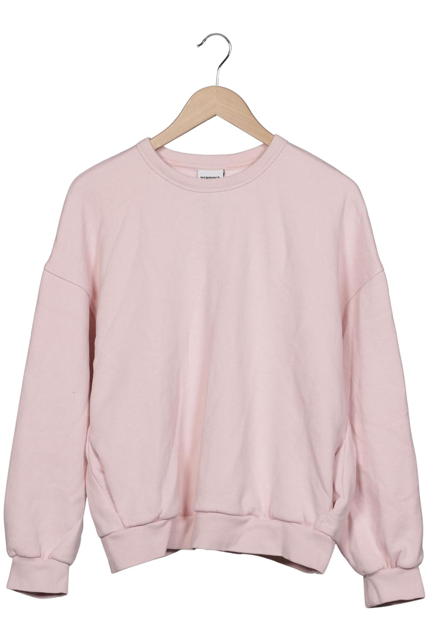 

bershka Damen Sweatshirt, pink, Gr. 38