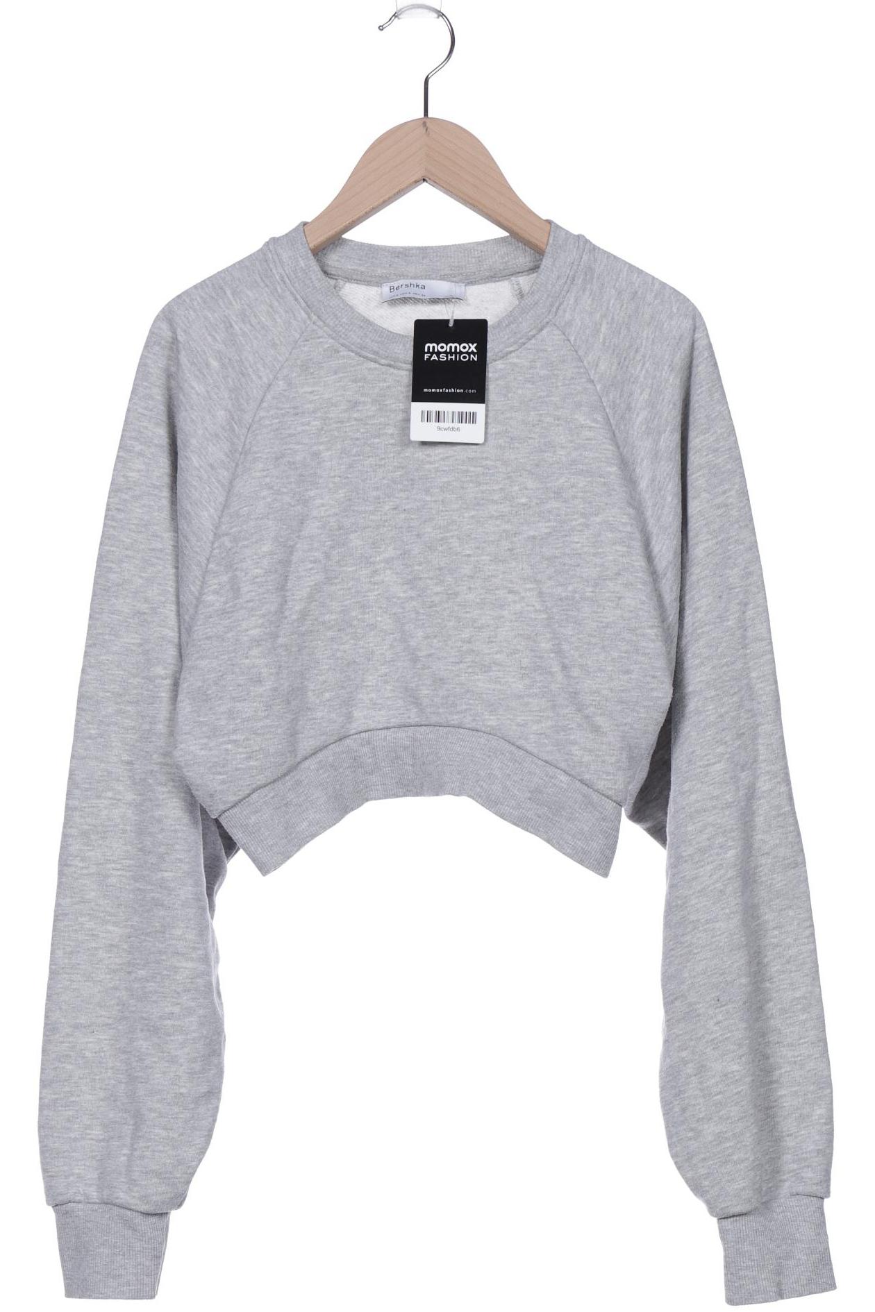 

bershka Damen Sweatshirt, grau, Gr. 36