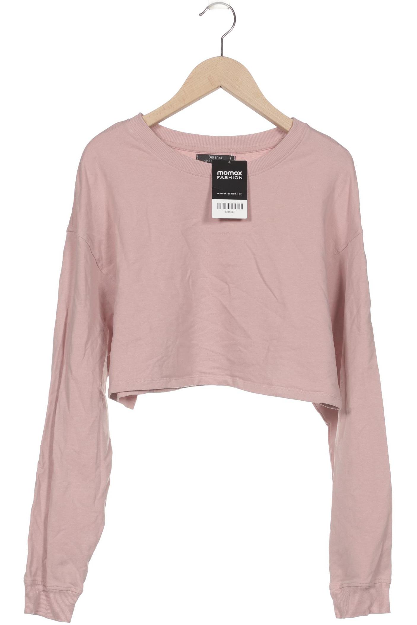 

bershka Damen Sweatshirt, pink, Gr. 38