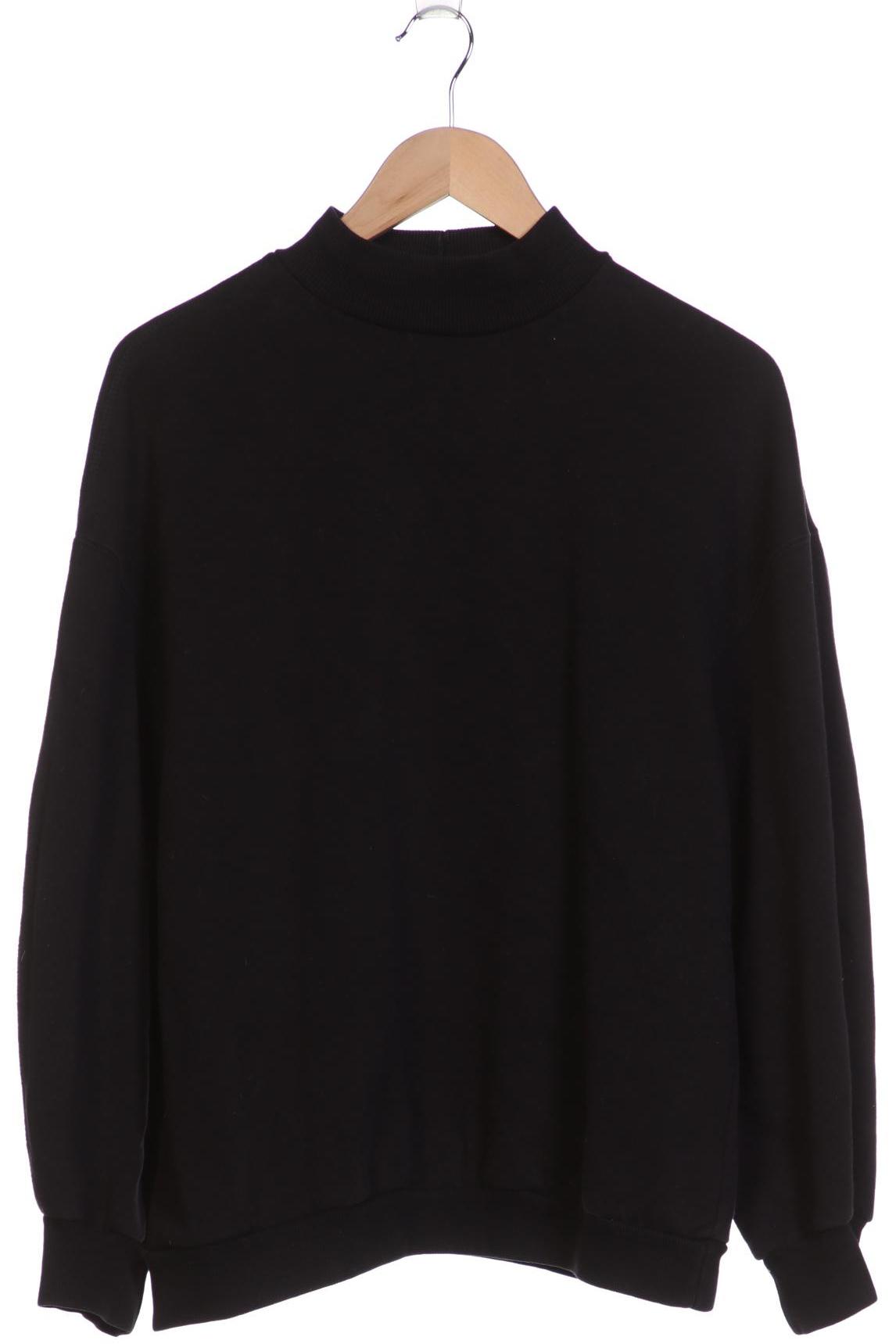 

bershka Damen Sweatshirt, schwarz, Gr. 36