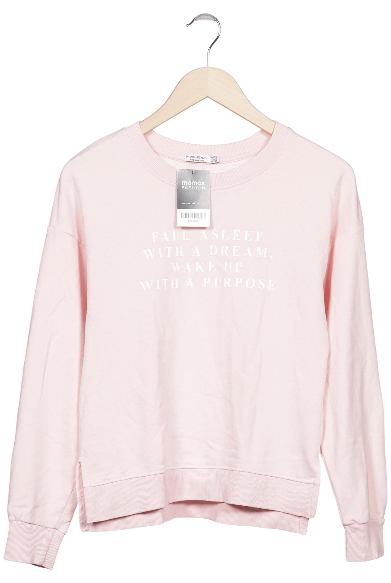 

bershka Damen Sweatshirt, pink, Gr. 36