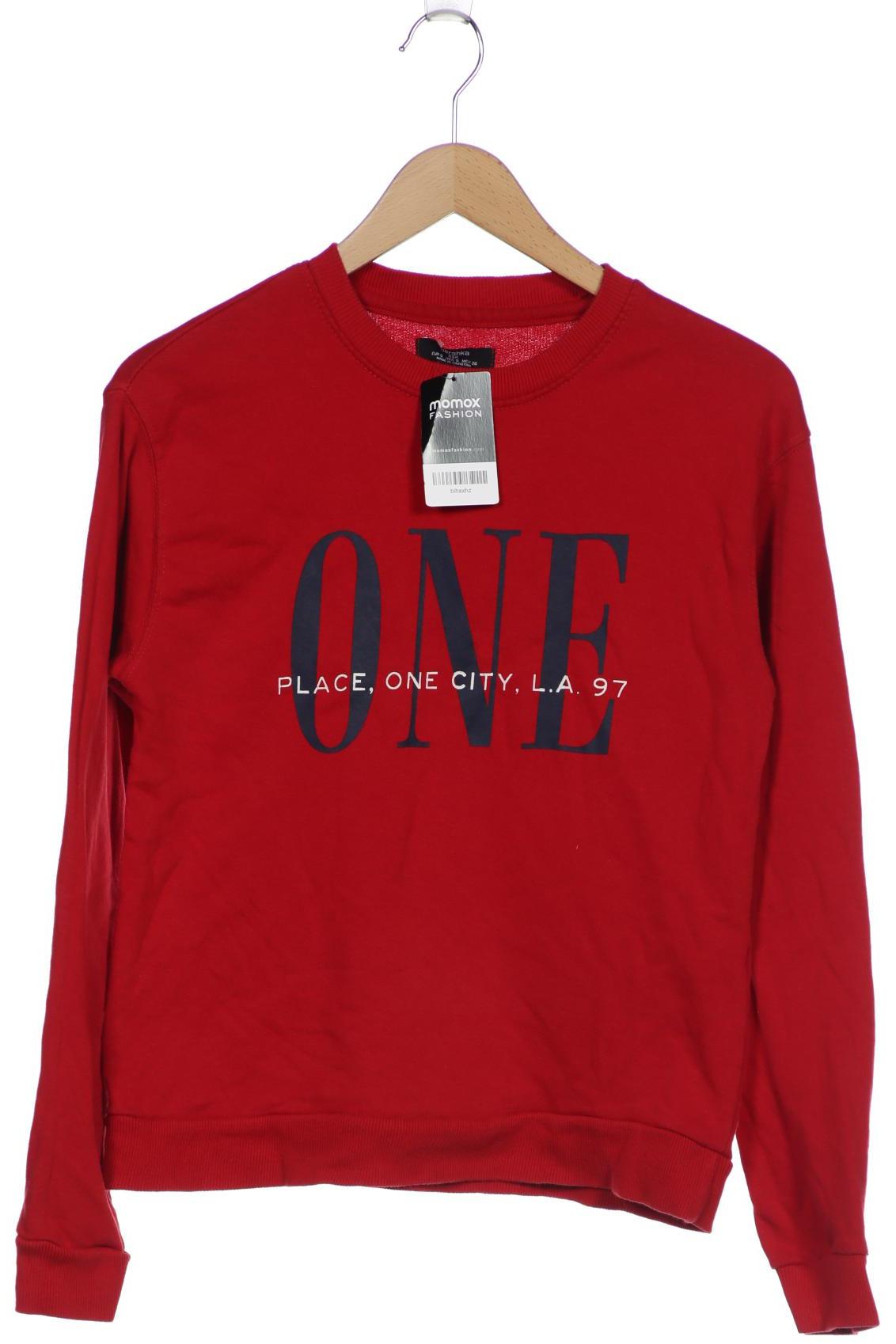 

bershka Damen Sweatshirt, rot