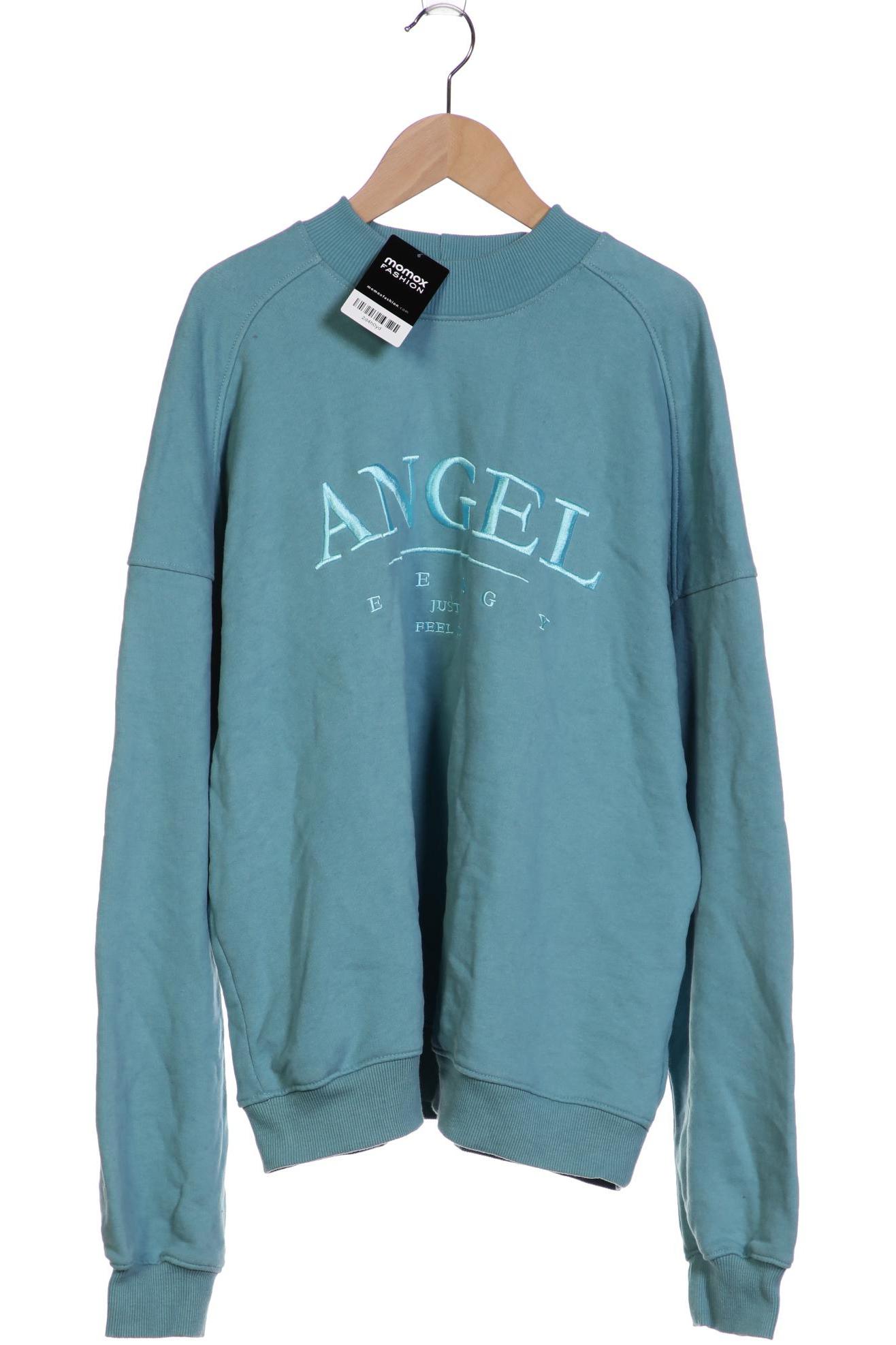 

bershka Damen Sweatshirt, hellblau