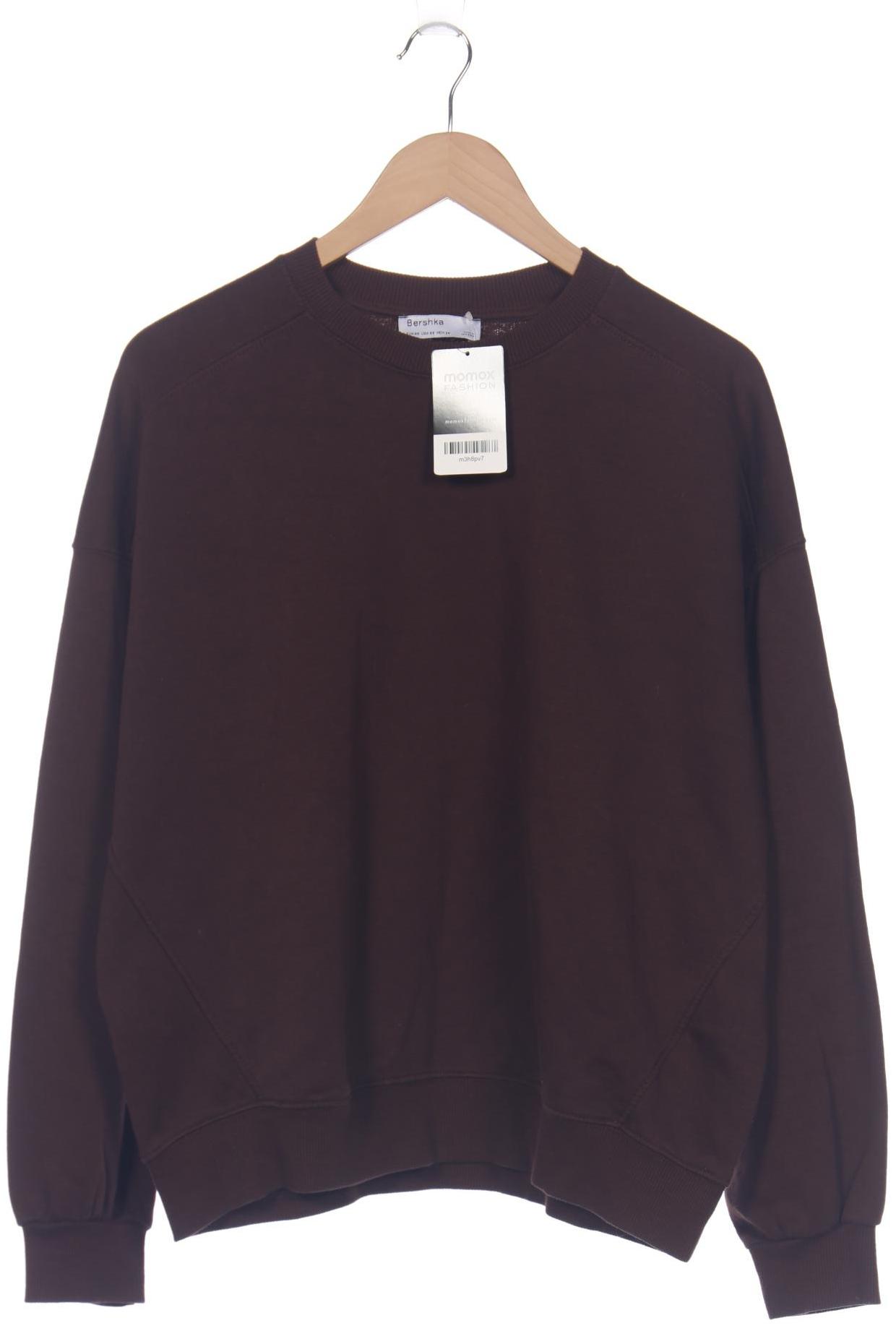 

bershka Damen Sweatshirt, braun, Gr. 34