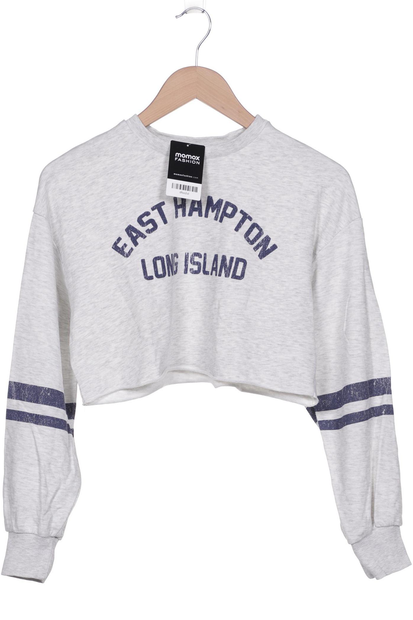 

bershka Damen Sweatshirt, grau