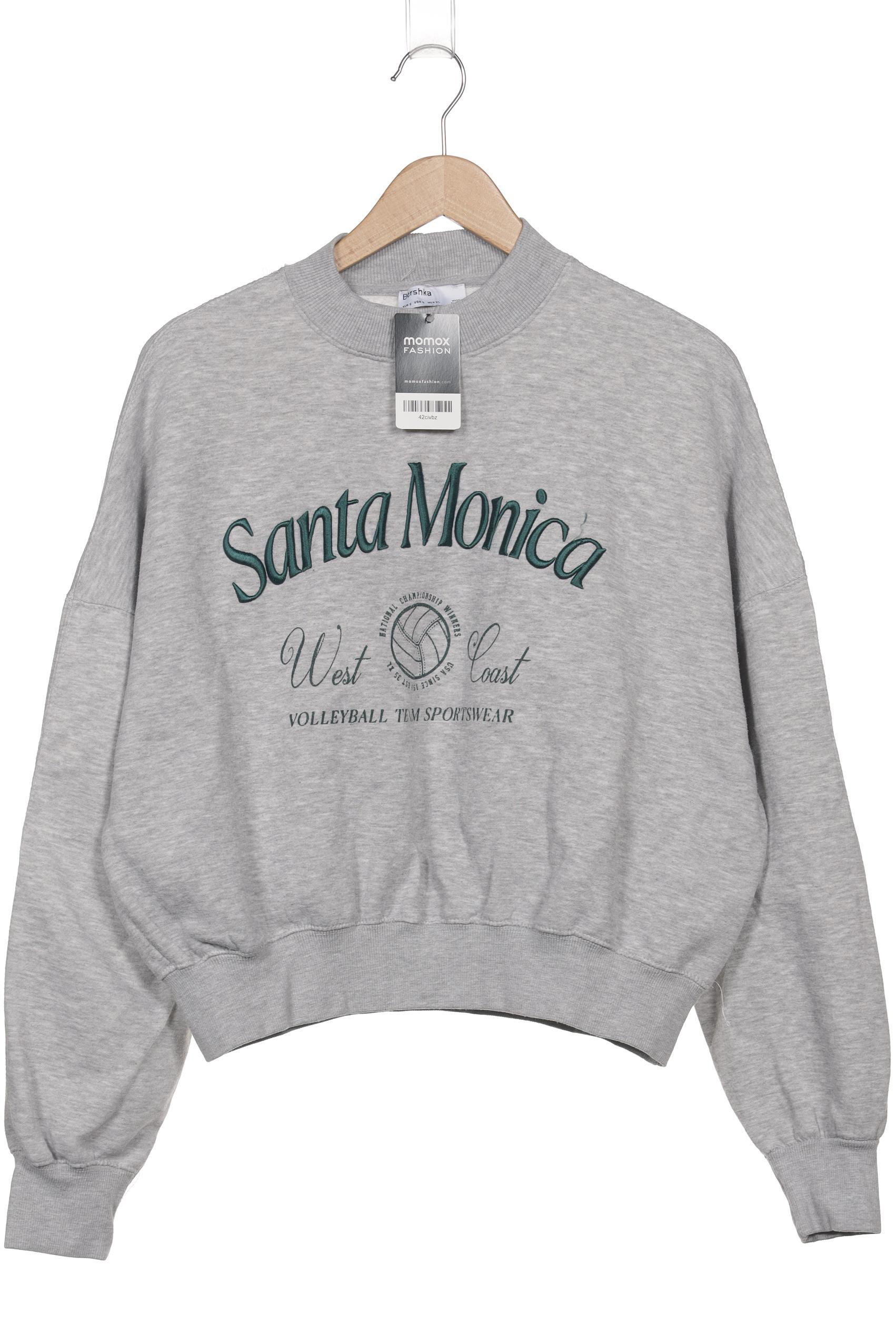 

bershka Damen Sweatshirt, grau, Gr. 36