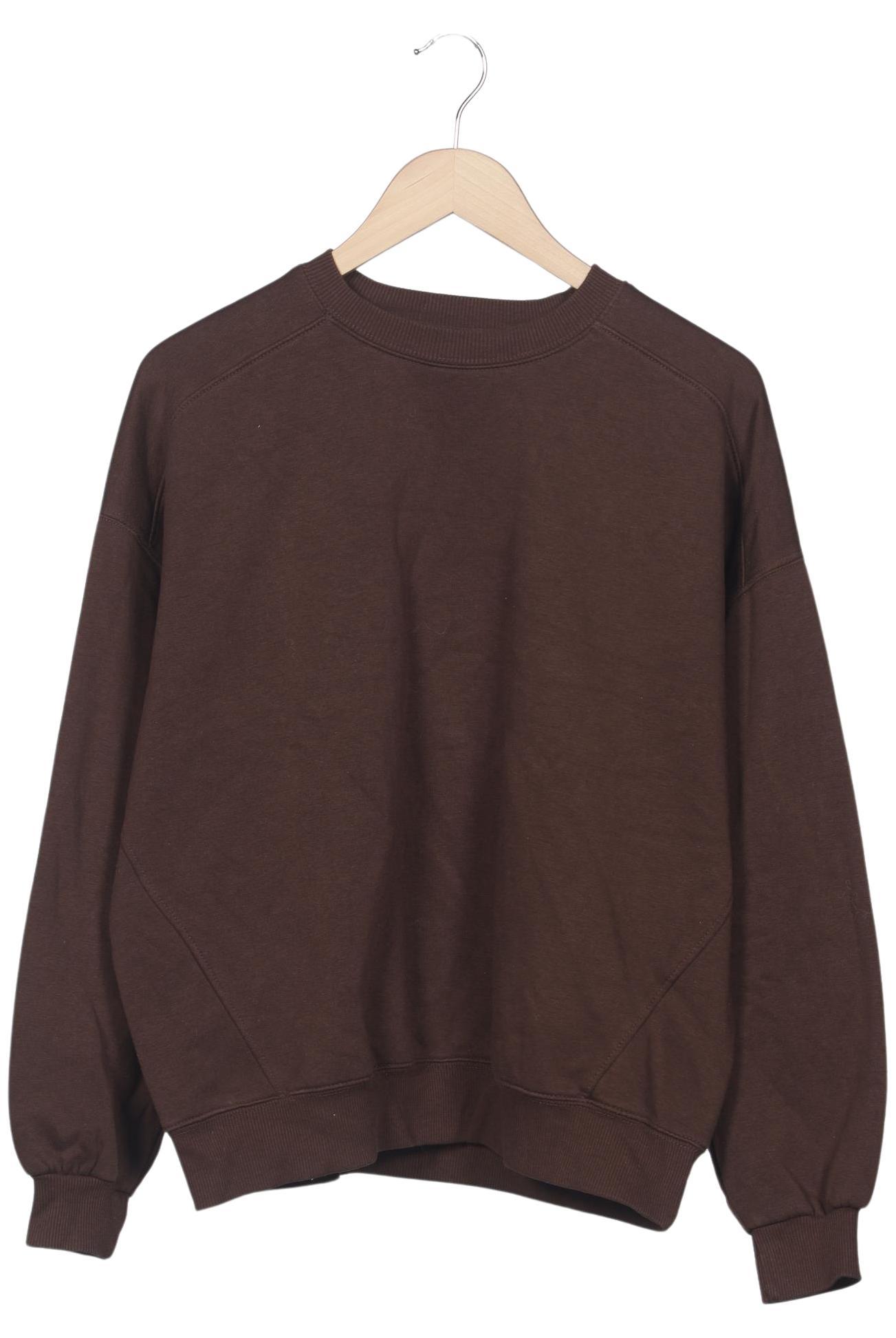 

bershka Damen Sweatshirt, braun, Gr. 34