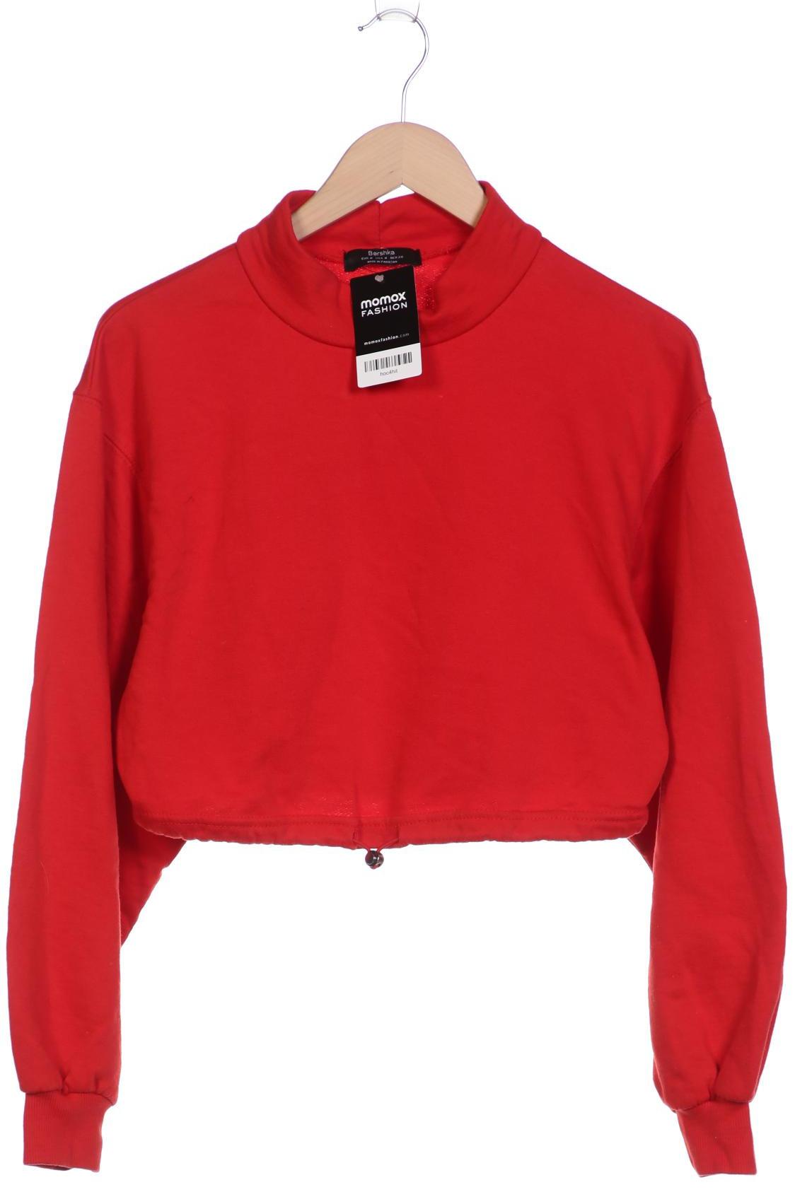 

bershka Damen Sweatshirt, rot