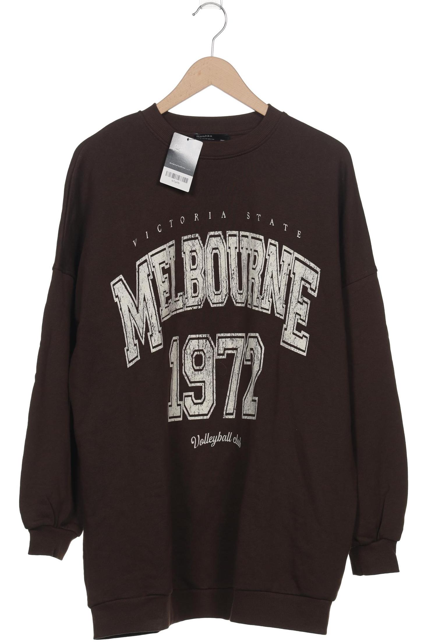 

bershka Damen Sweatshirt, braun, Gr. 38