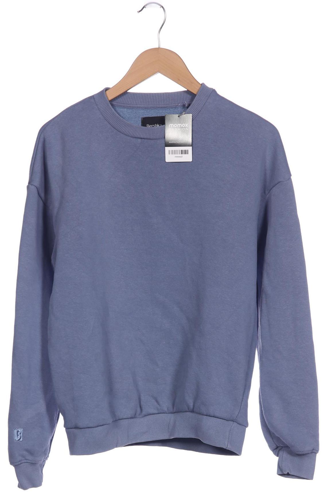 

bershka Damen Sweatshirt, blau, Gr. 36