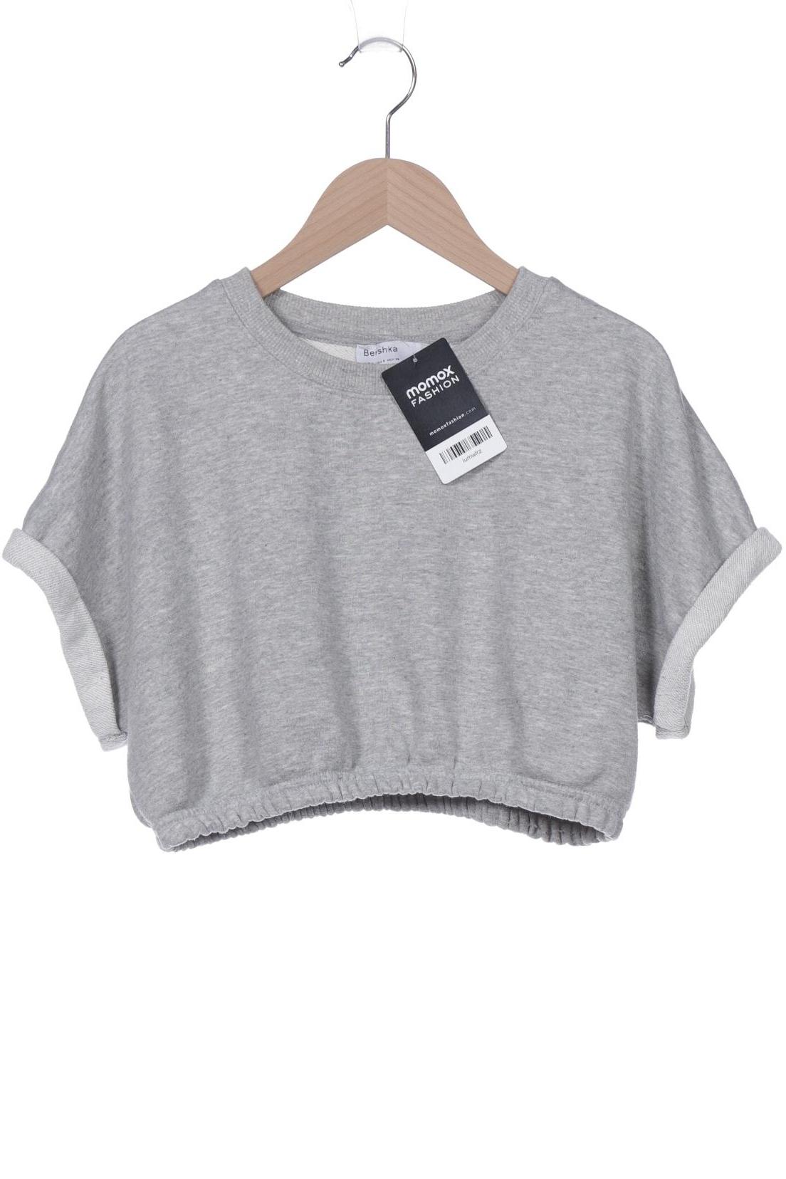 

bershka Damen Sweatshirt, grau, Gr. 36