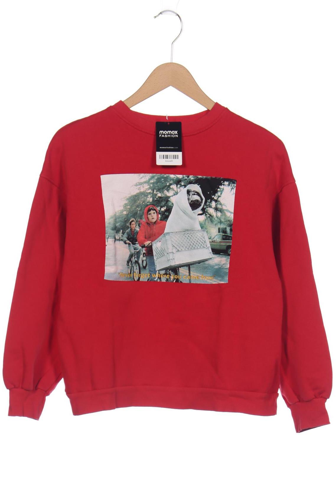 

bershka Damen Sweatshirt, rot