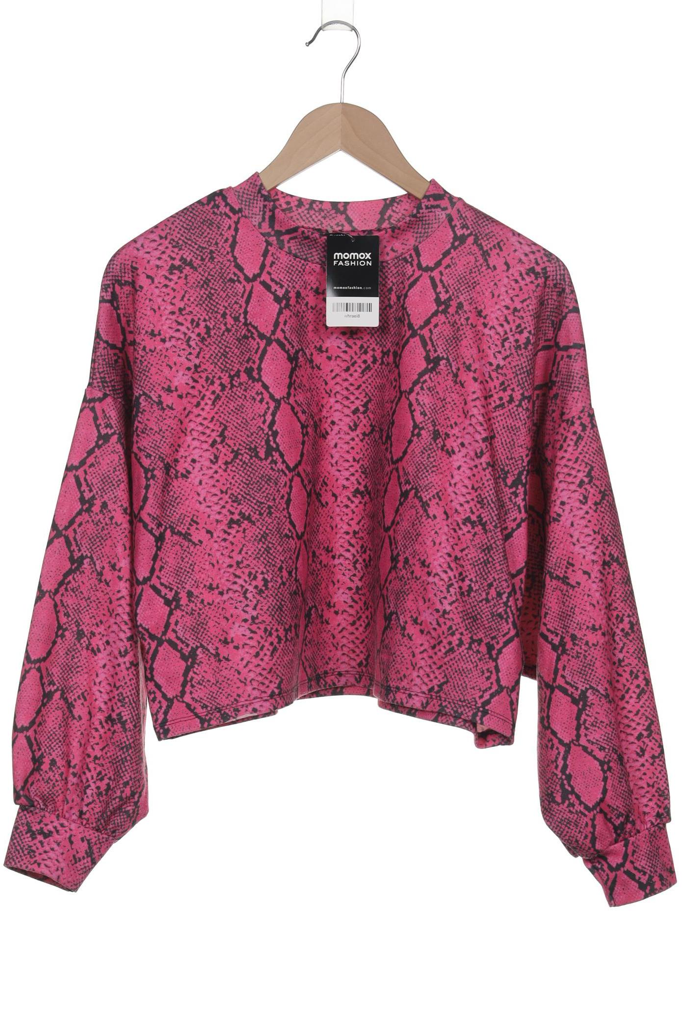 

bershka Damen Sweatshirt, pink, Gr. 36