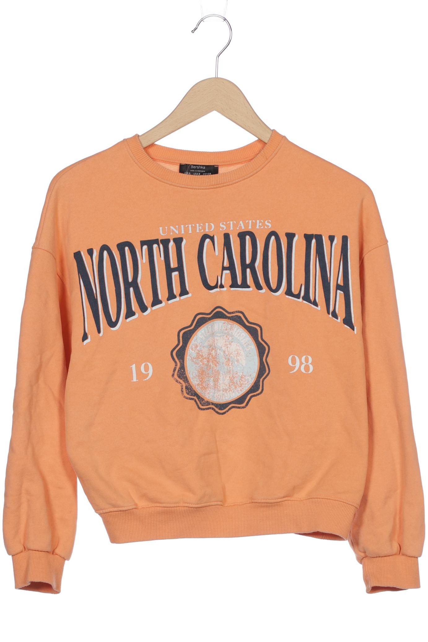 

bershka Damen Sweatshirt, orange