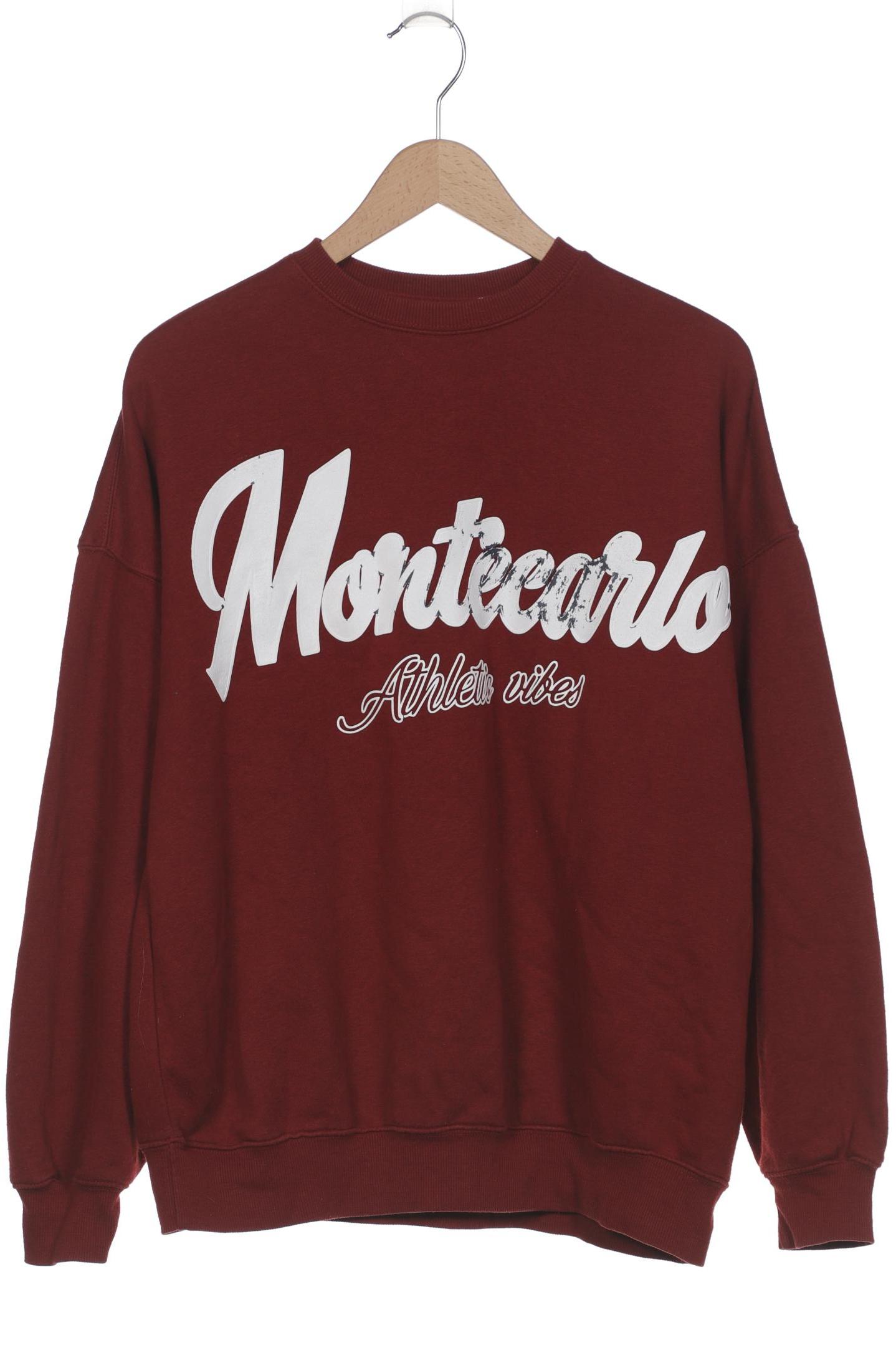 

bershka Damen Sweatshirt, rot, Gr. 34