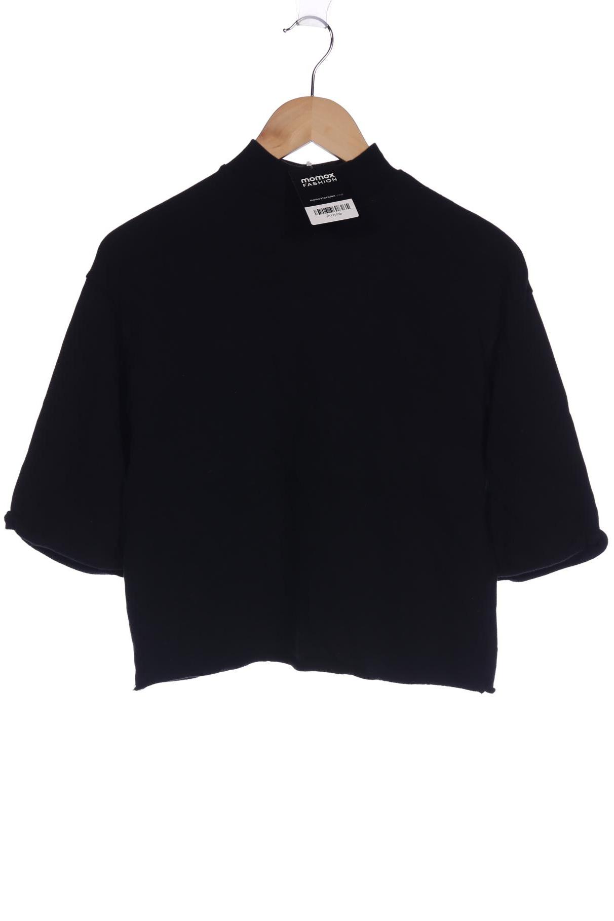 

bershka Damen Sweatshirt, schwarz