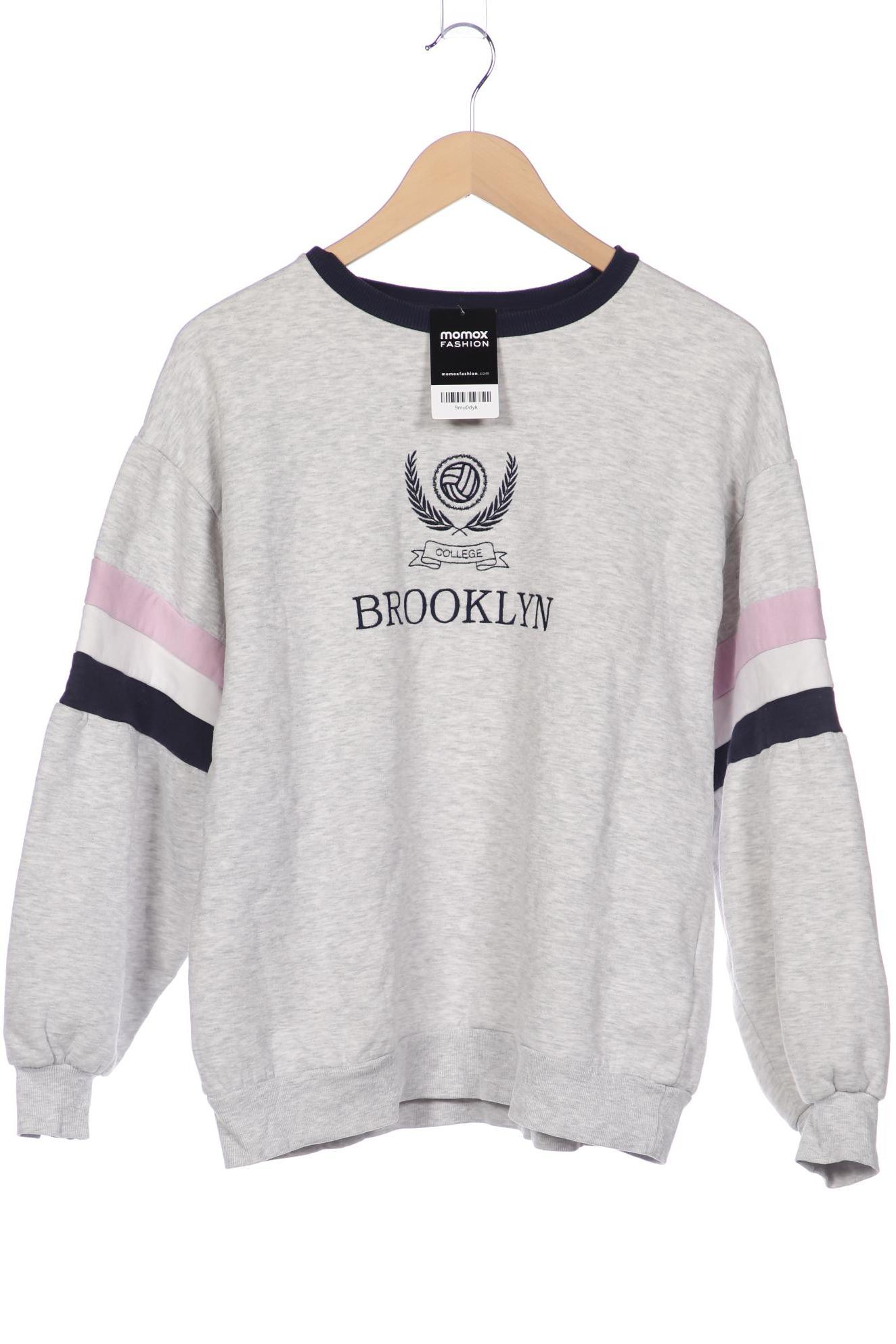

bershka Damen Sweatshirt, grau, Gr. 38