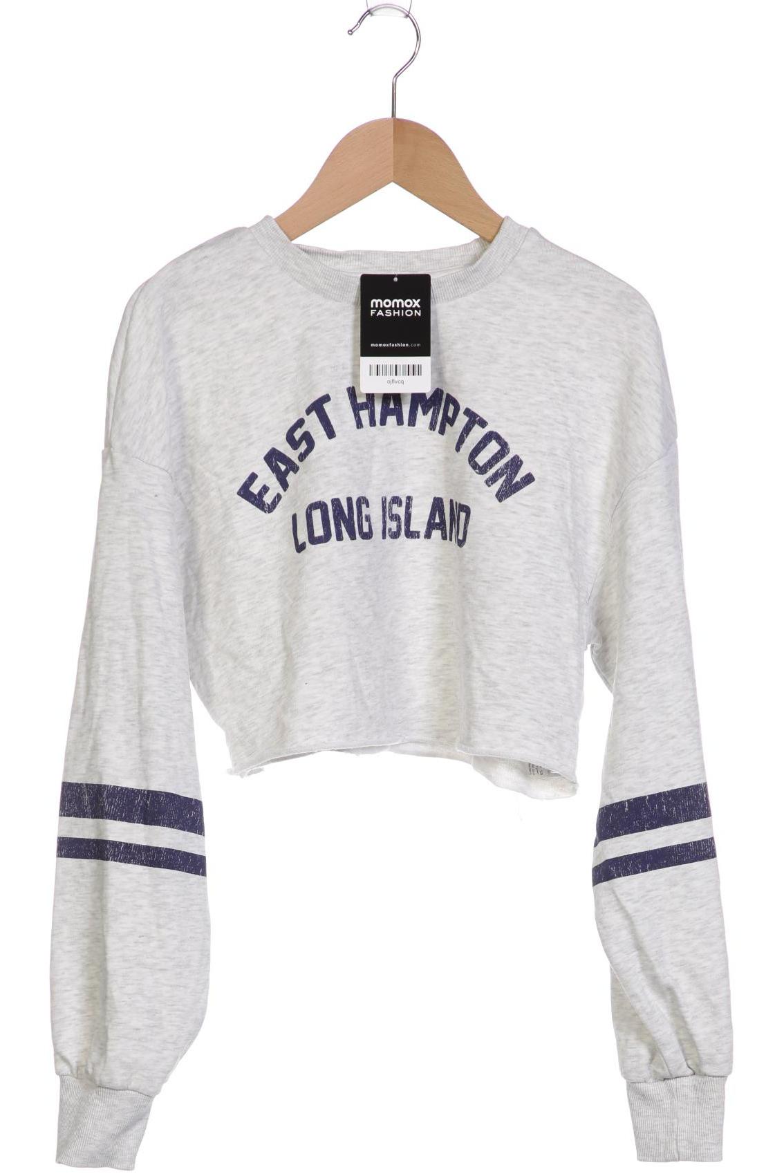 

bershka Damen Sweatshirt, grau