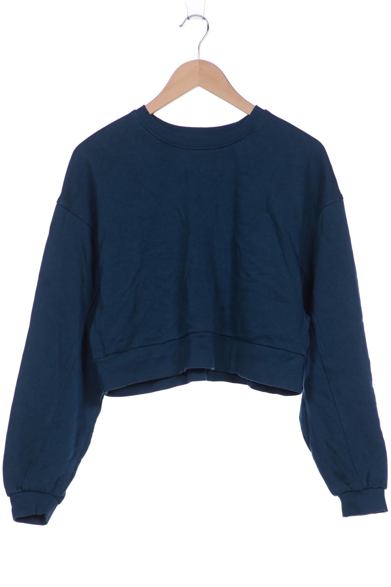 

bershka Damen Sweatshirt, blau, Gr. 36