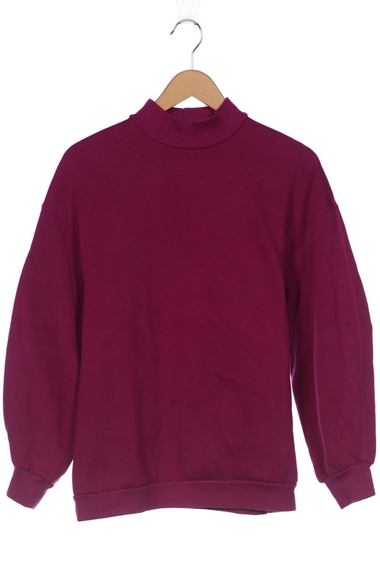 

bershka Damen Sweatshirt, bordeaux