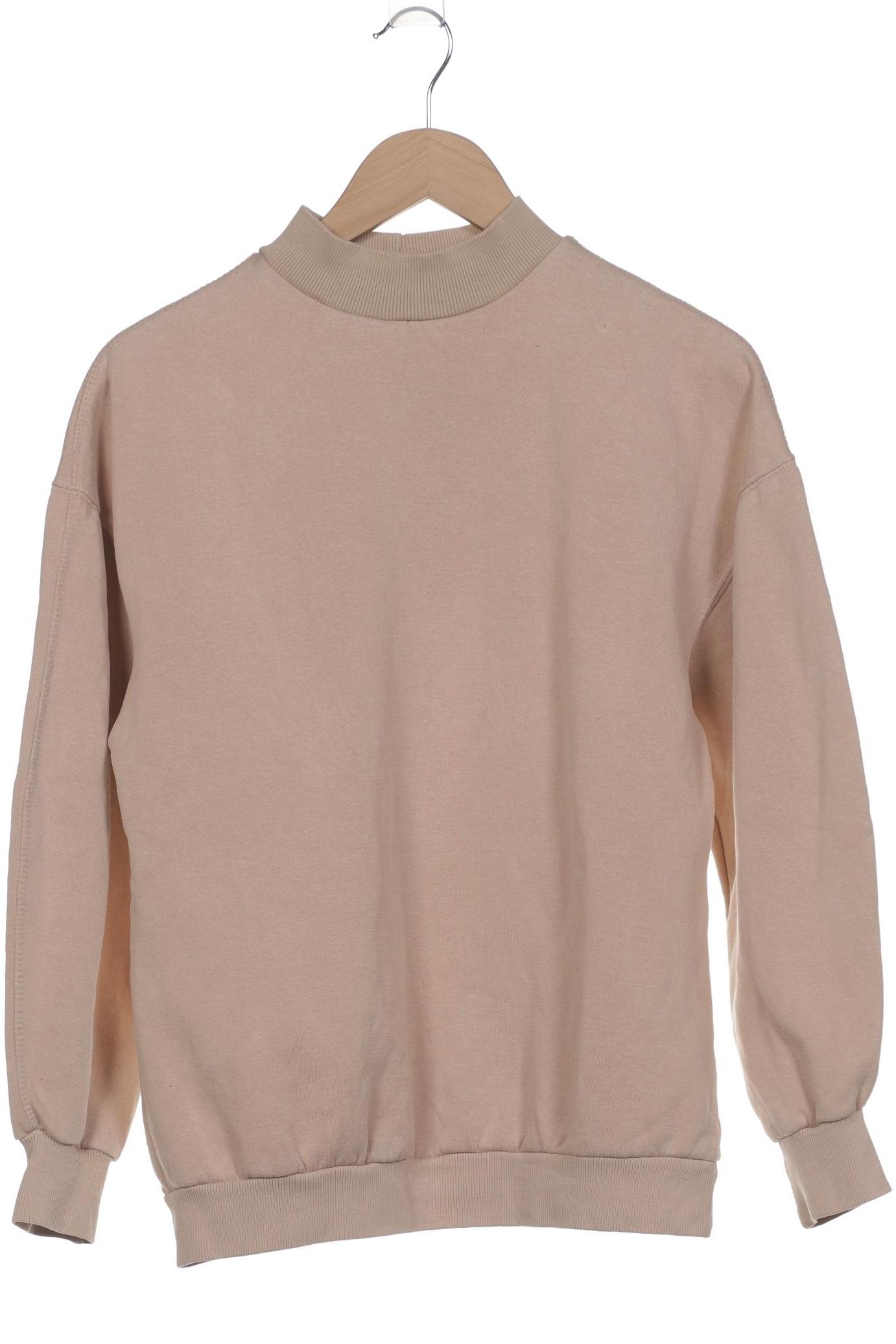 

bershka Damen Sweatshirt, beige, Gr. 36