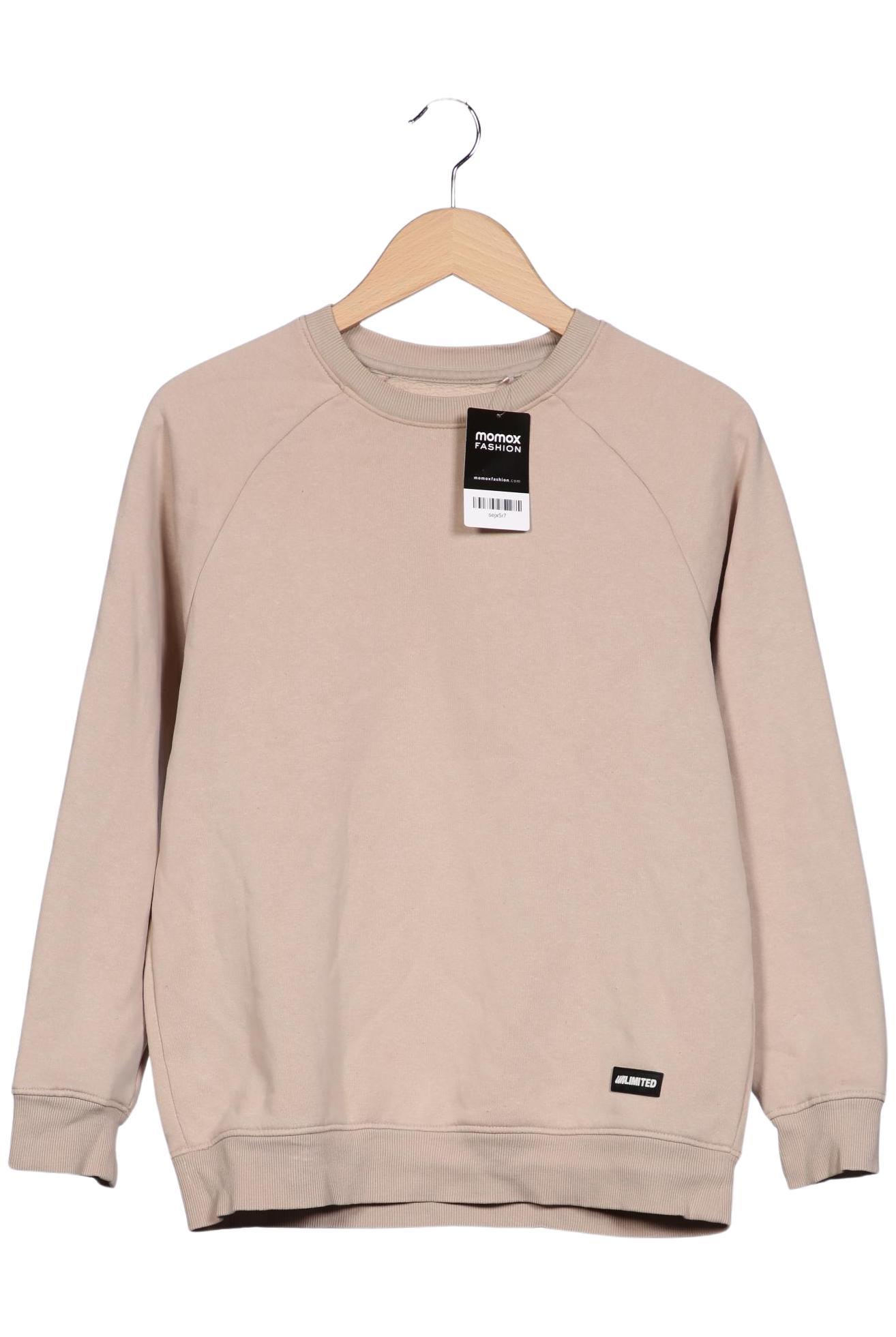 

bershka Damen Sweatshirt, beige, Gr. 34