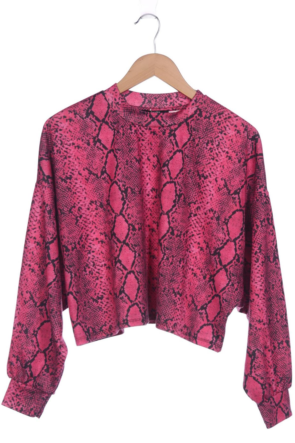 

bershka Damen Sweatshirt, pink, Gr. 36