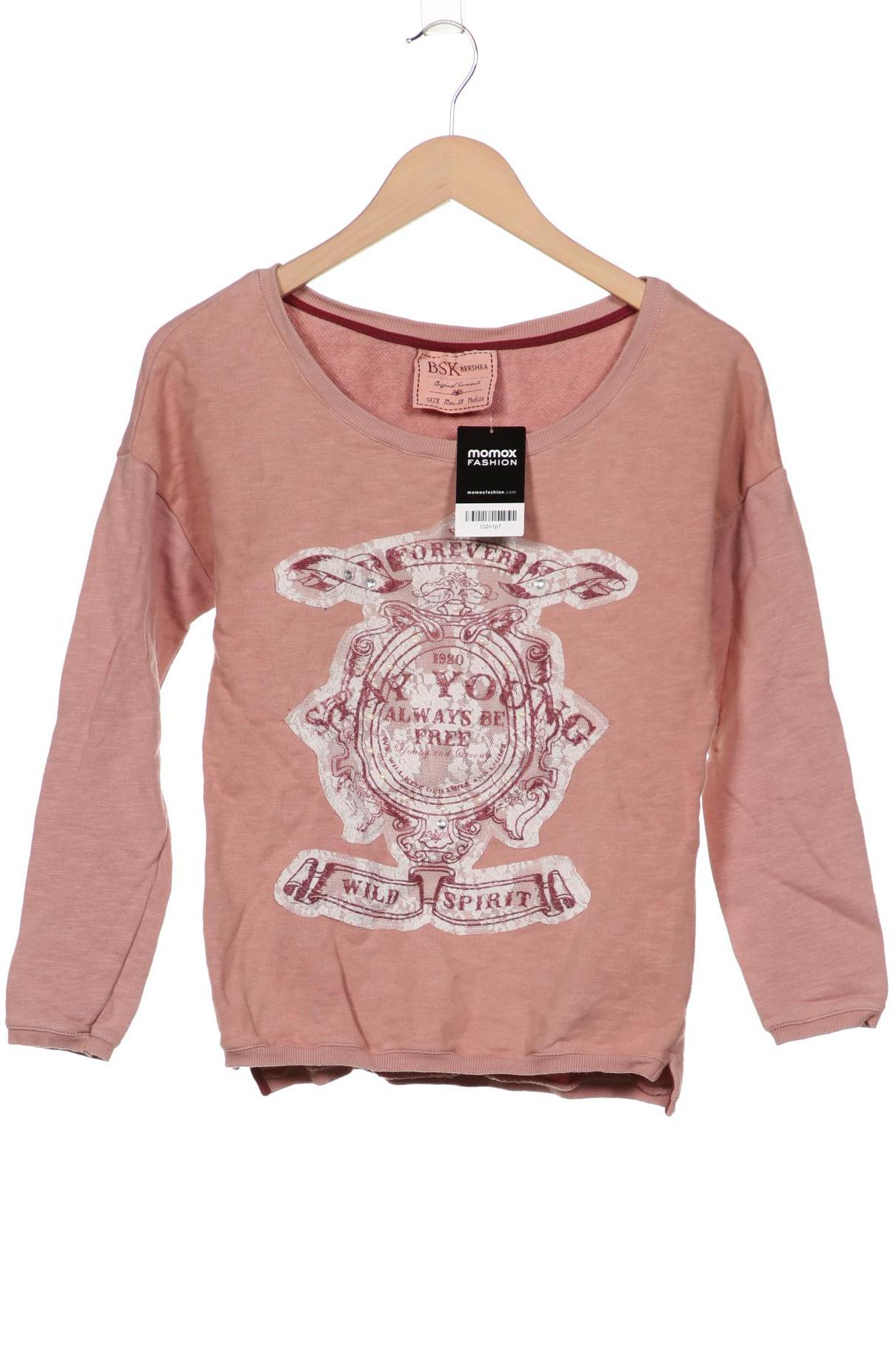

bershka Damen Sweatshirt, pink