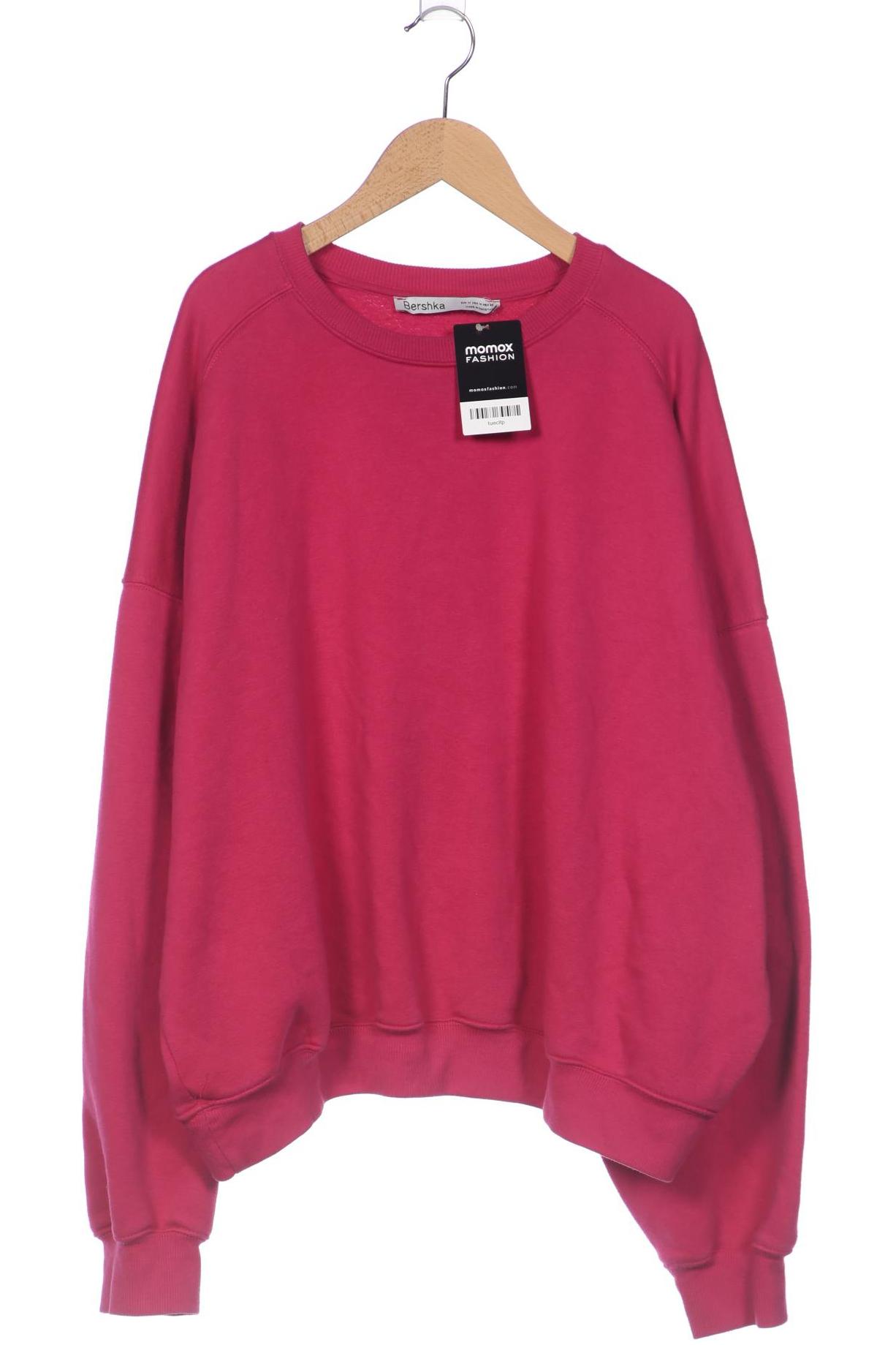 

bershka Damen Sweatshirt, pink, Gr. 38