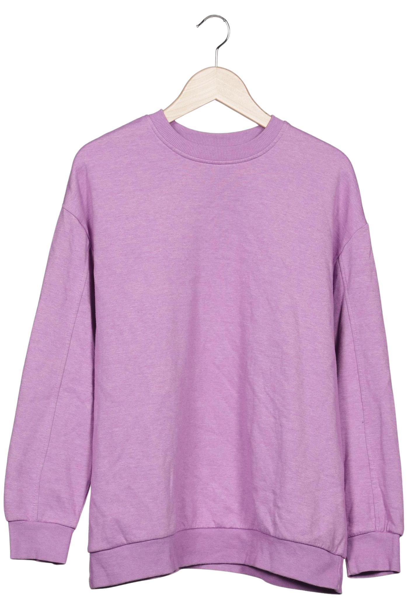 

bershka Damen Sweatshirt, flieder, Gr. 36