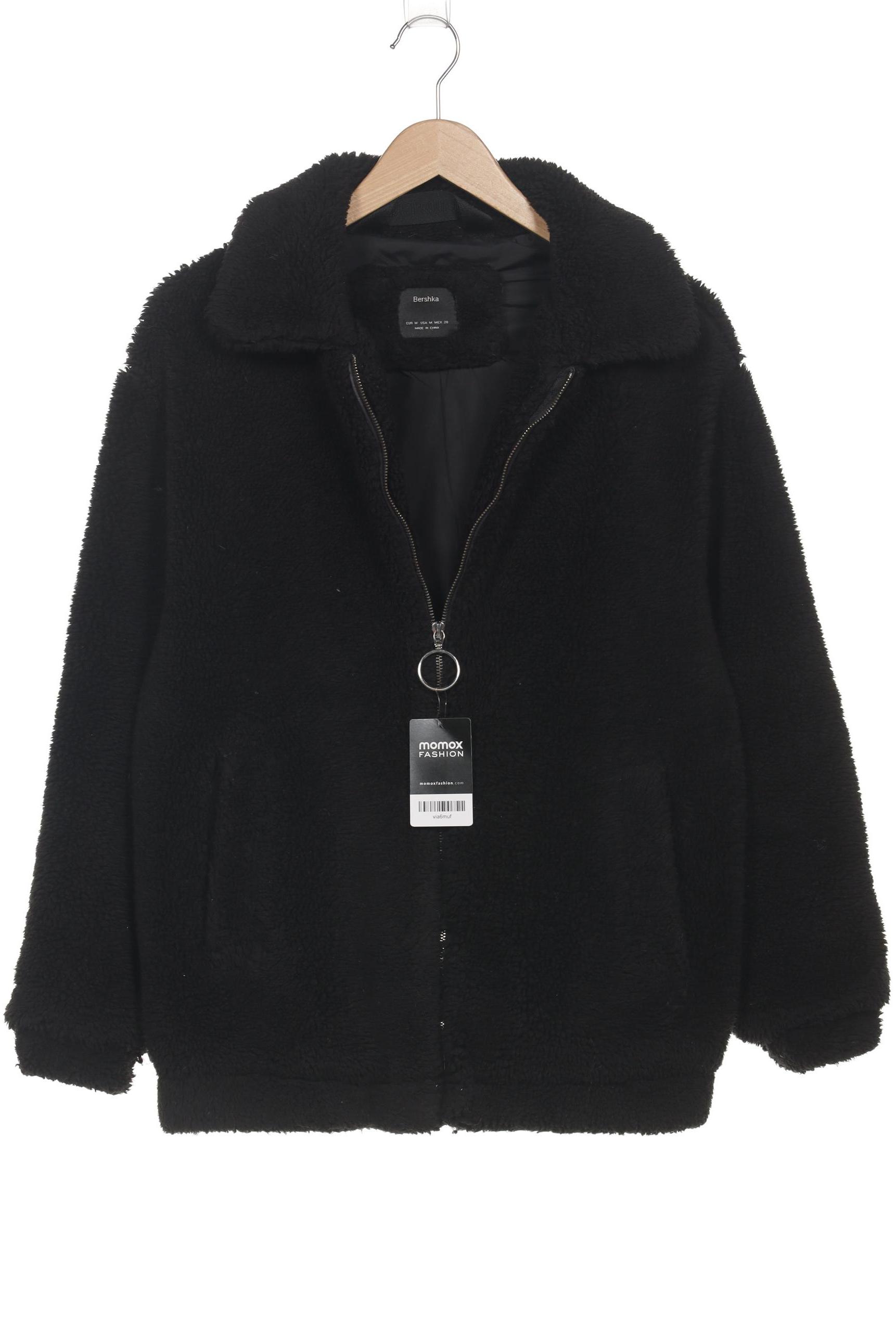 

bershka Damen Sweatshirt, schwarz, Gr. 38