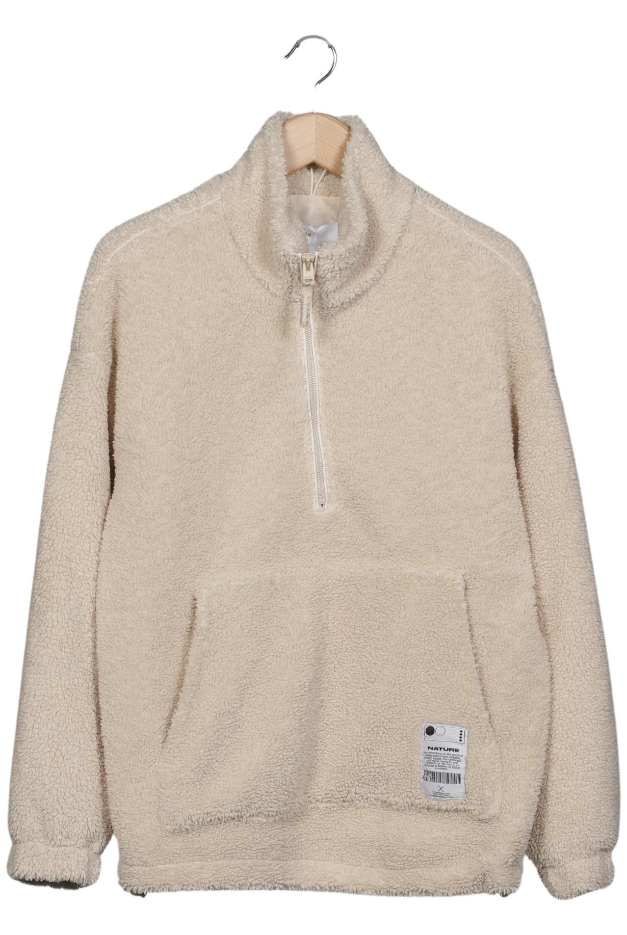 

bershka Damen Sweatshirt, beige, Gr. 34