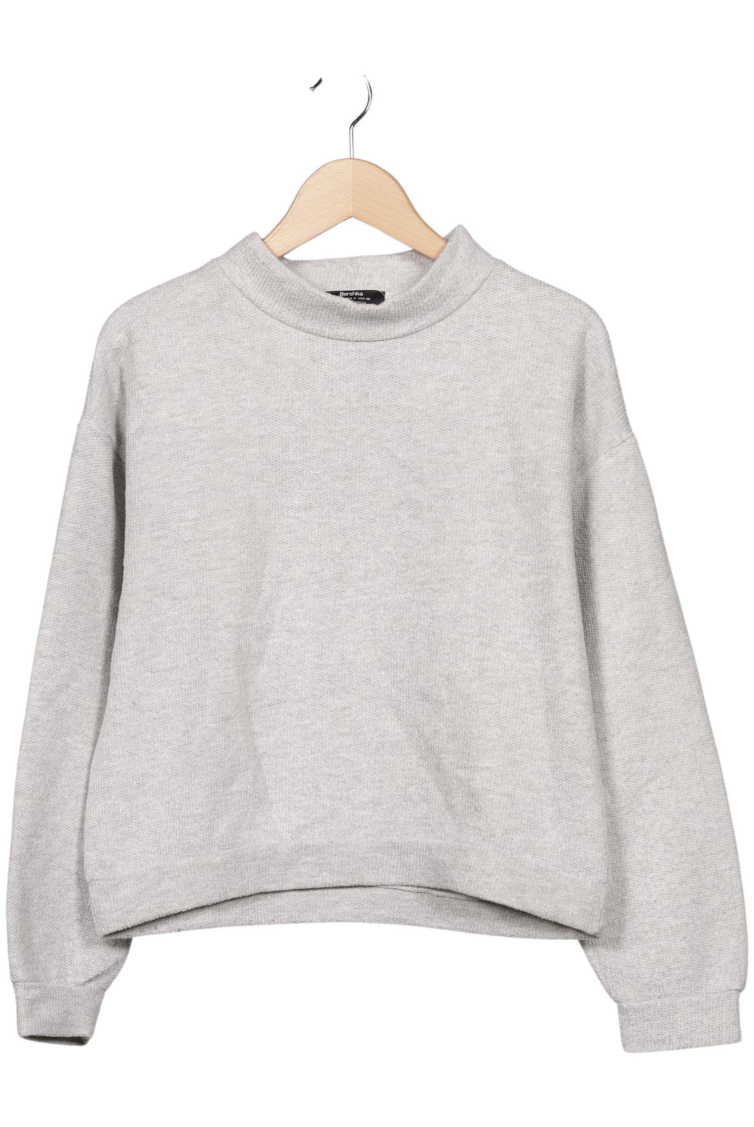 

bershka Damen Sweatshirt, grau, Gr. 36