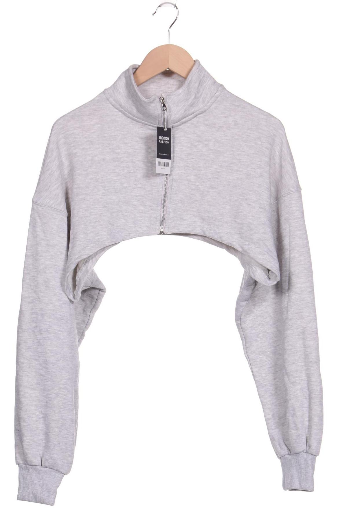 

bershka Damen Sweatshirt, grau