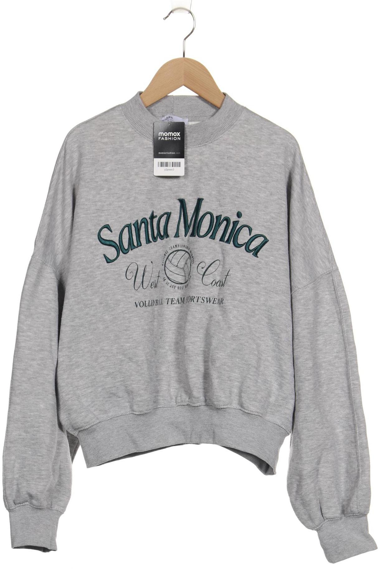 

bershka Damen Sweatshirt, grau, Gr. 36