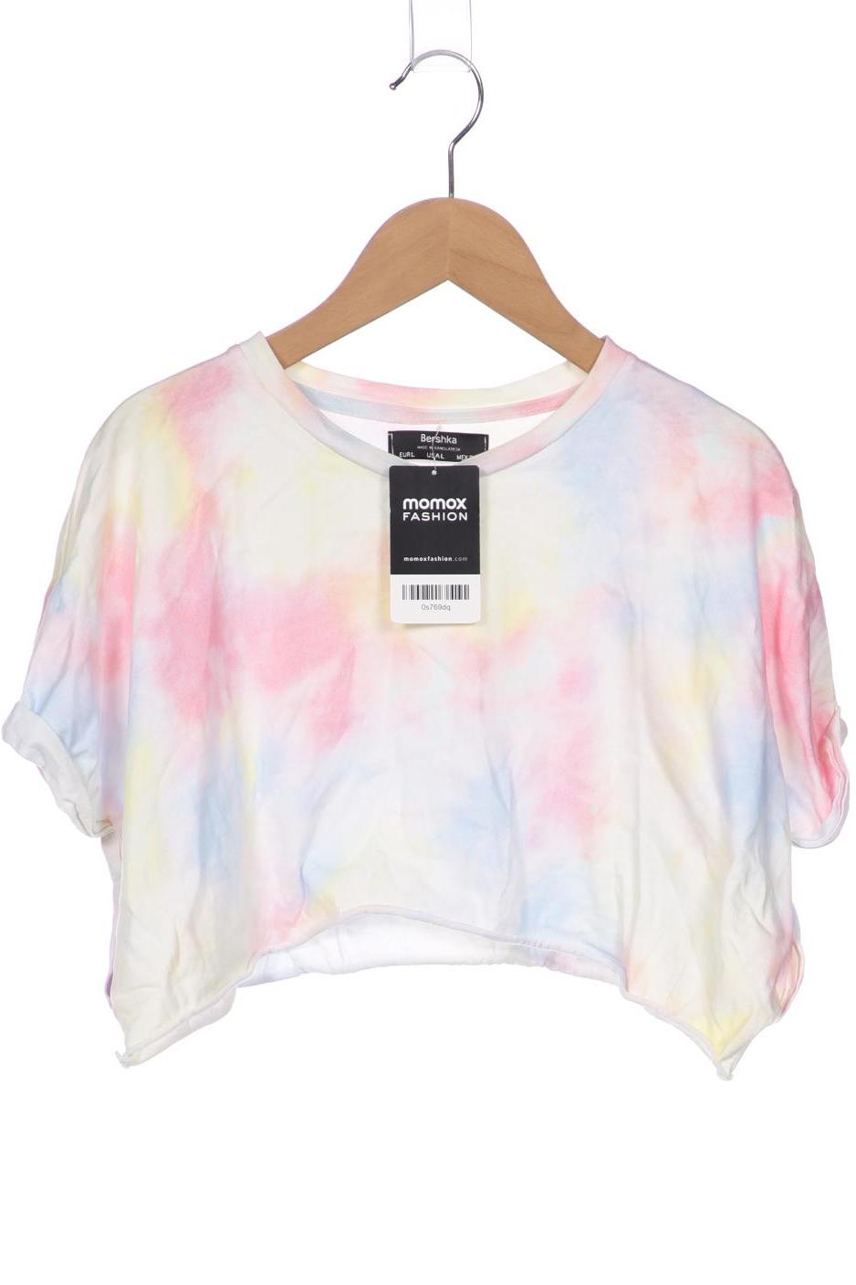 

bershka Damen T-Shirt, mehrfarbig, Gr. 42