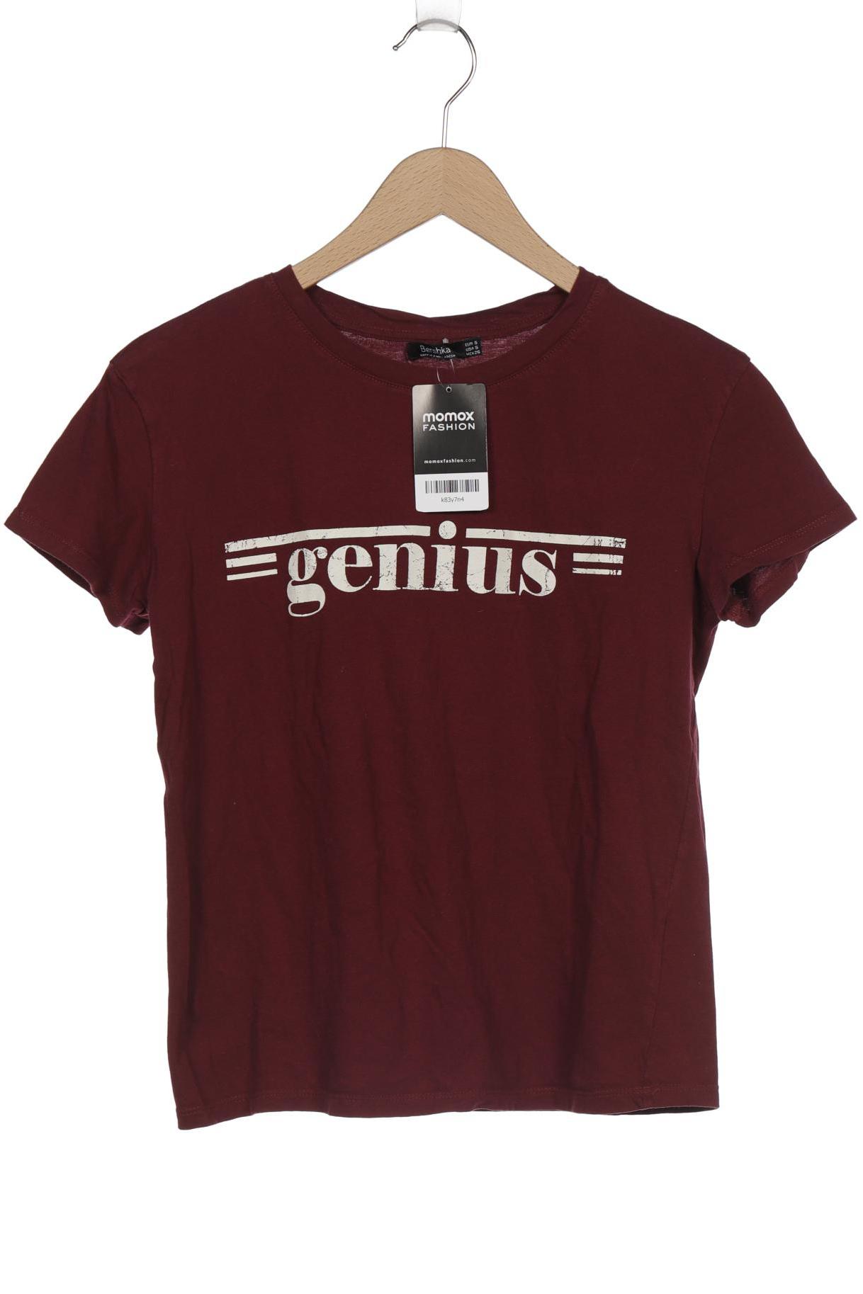 

bershka Damen T-Shirt, bordeaux