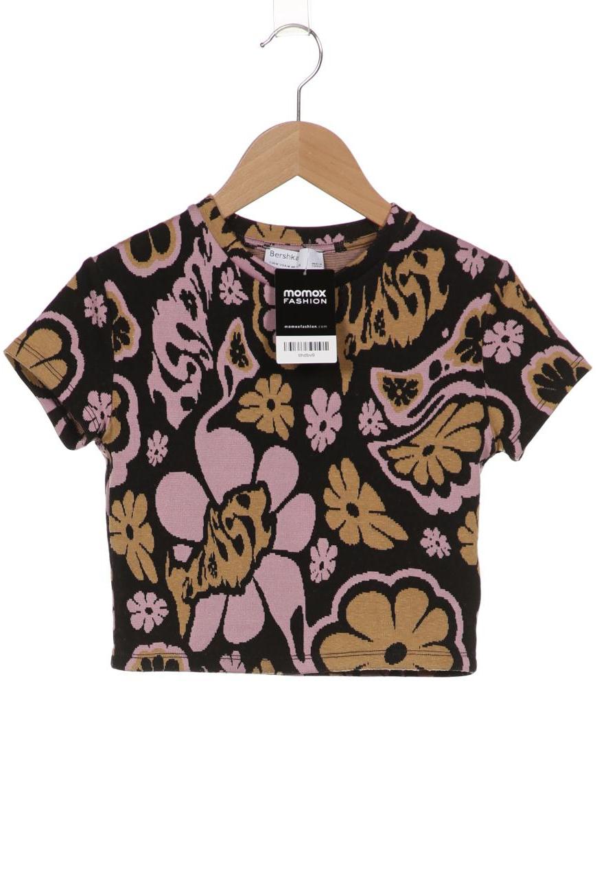 

bershka Damen T-Shirt, braun