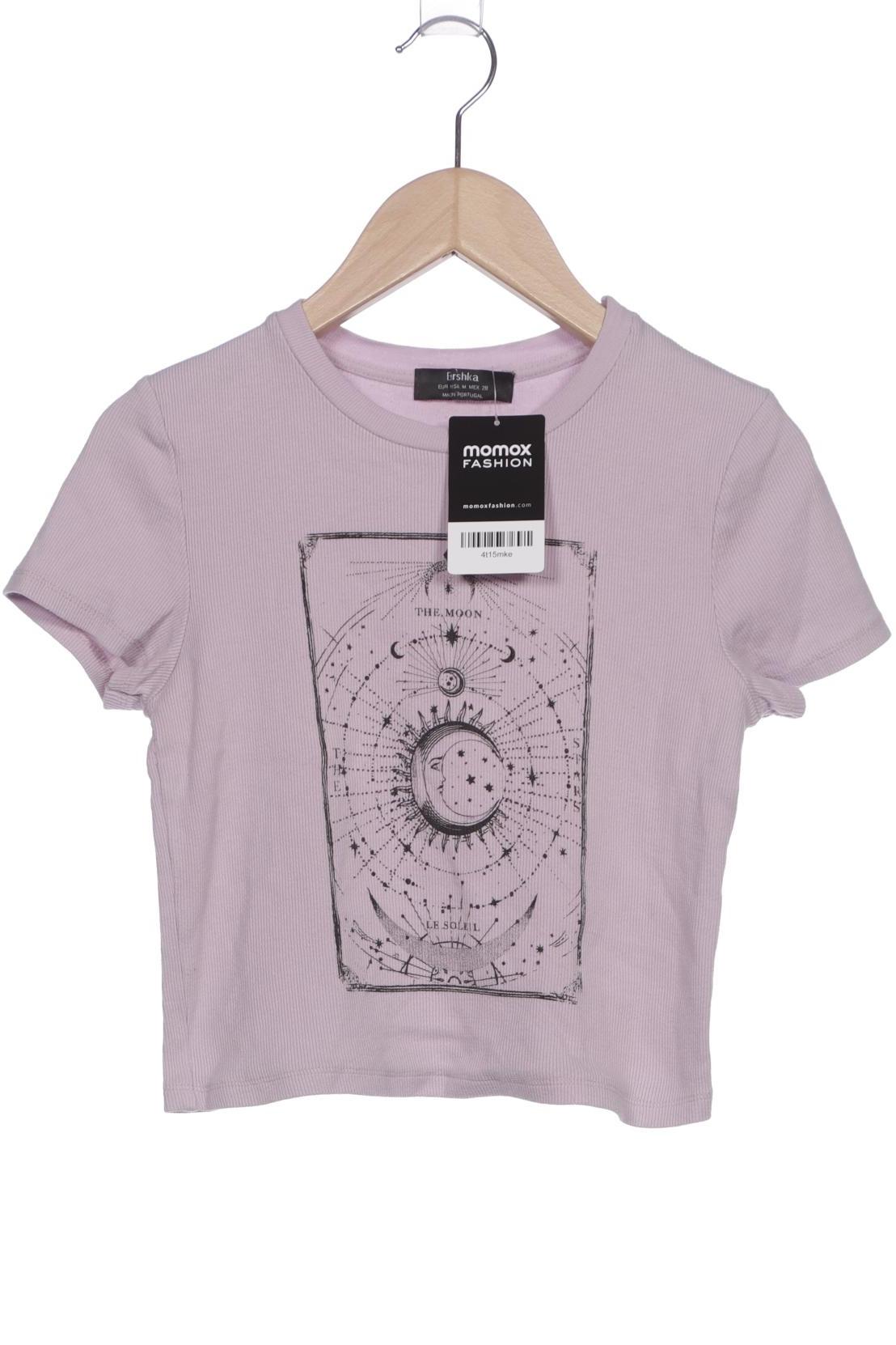 

bershka Damen T-Shirt, pink, Gr. 38